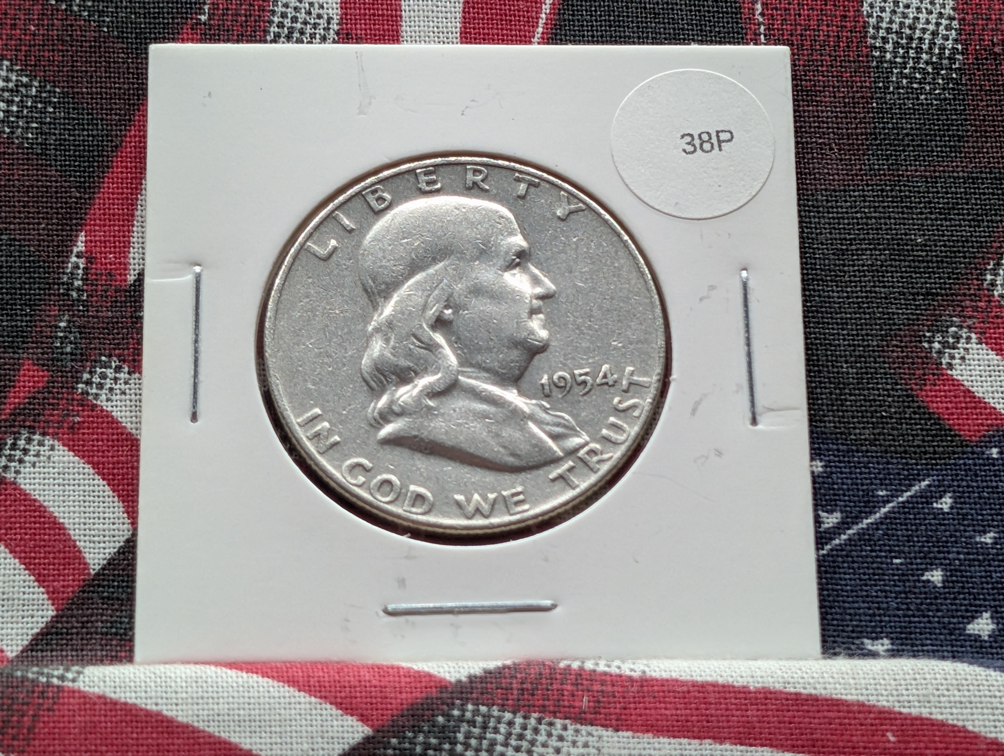 1954-D Franklin 90% Silver Half Dollar