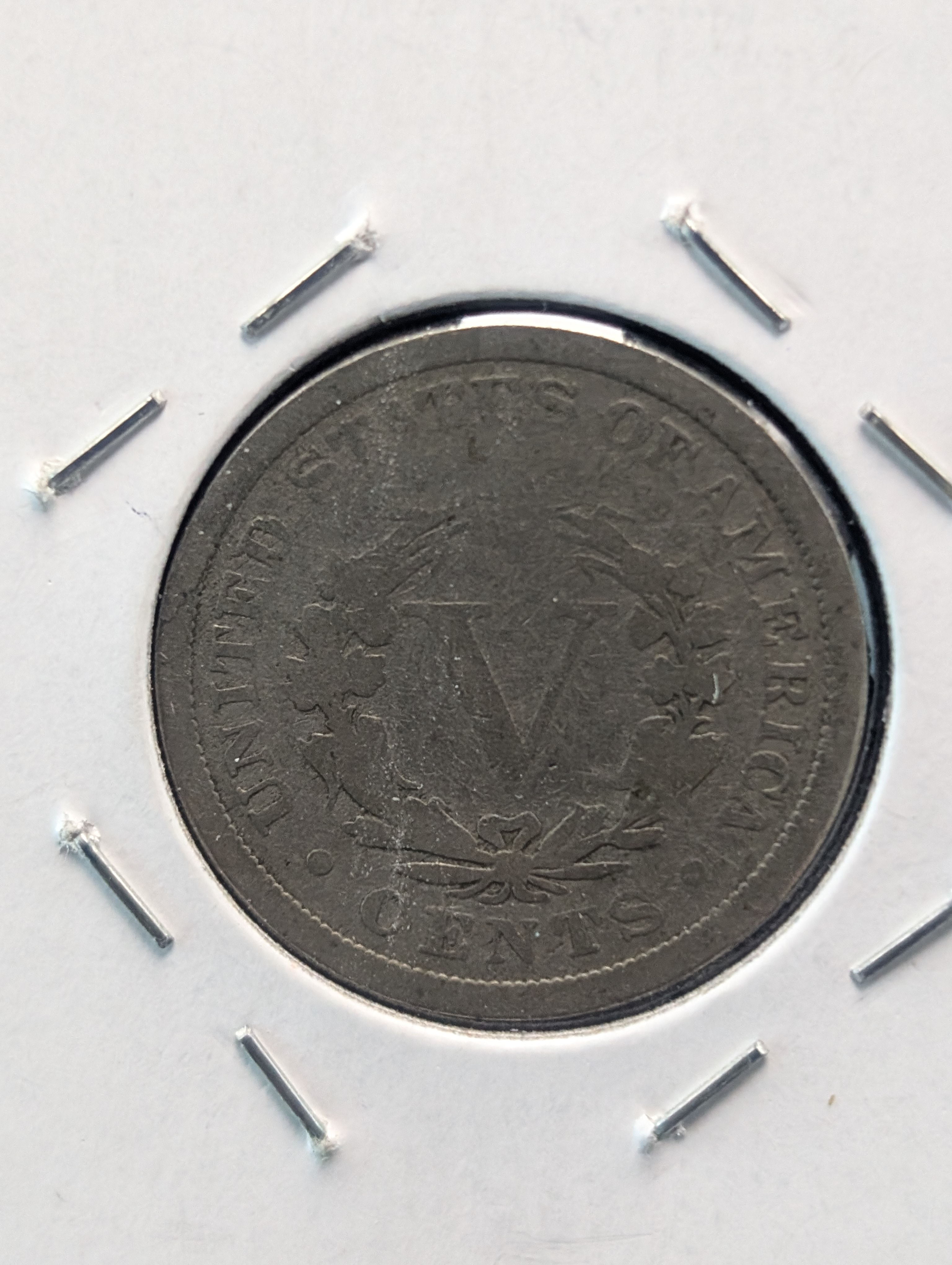 1891, 1893 and 1895 Liberty Head V-Nickels