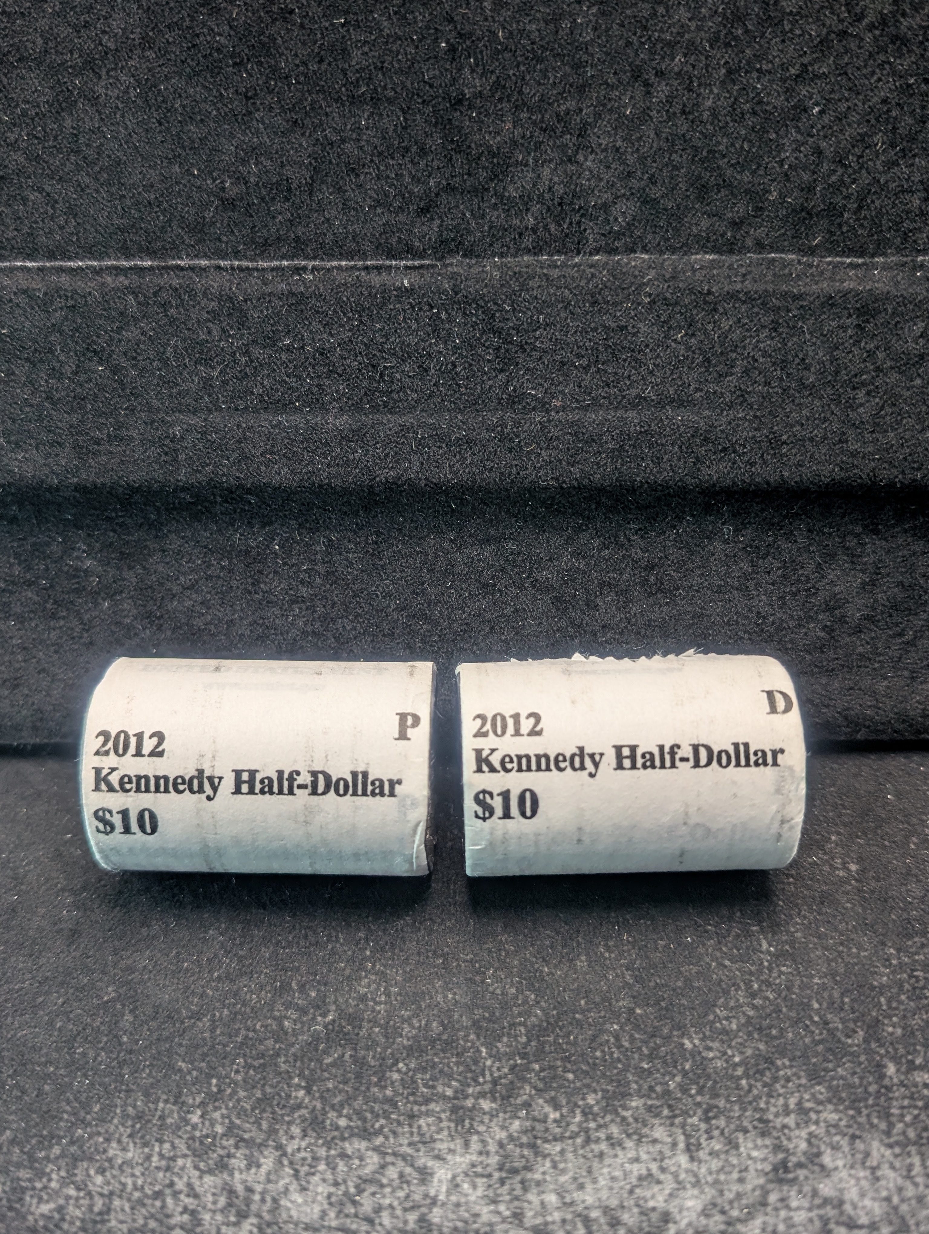 2012-P&D Kennedy Half Dollar Rolls