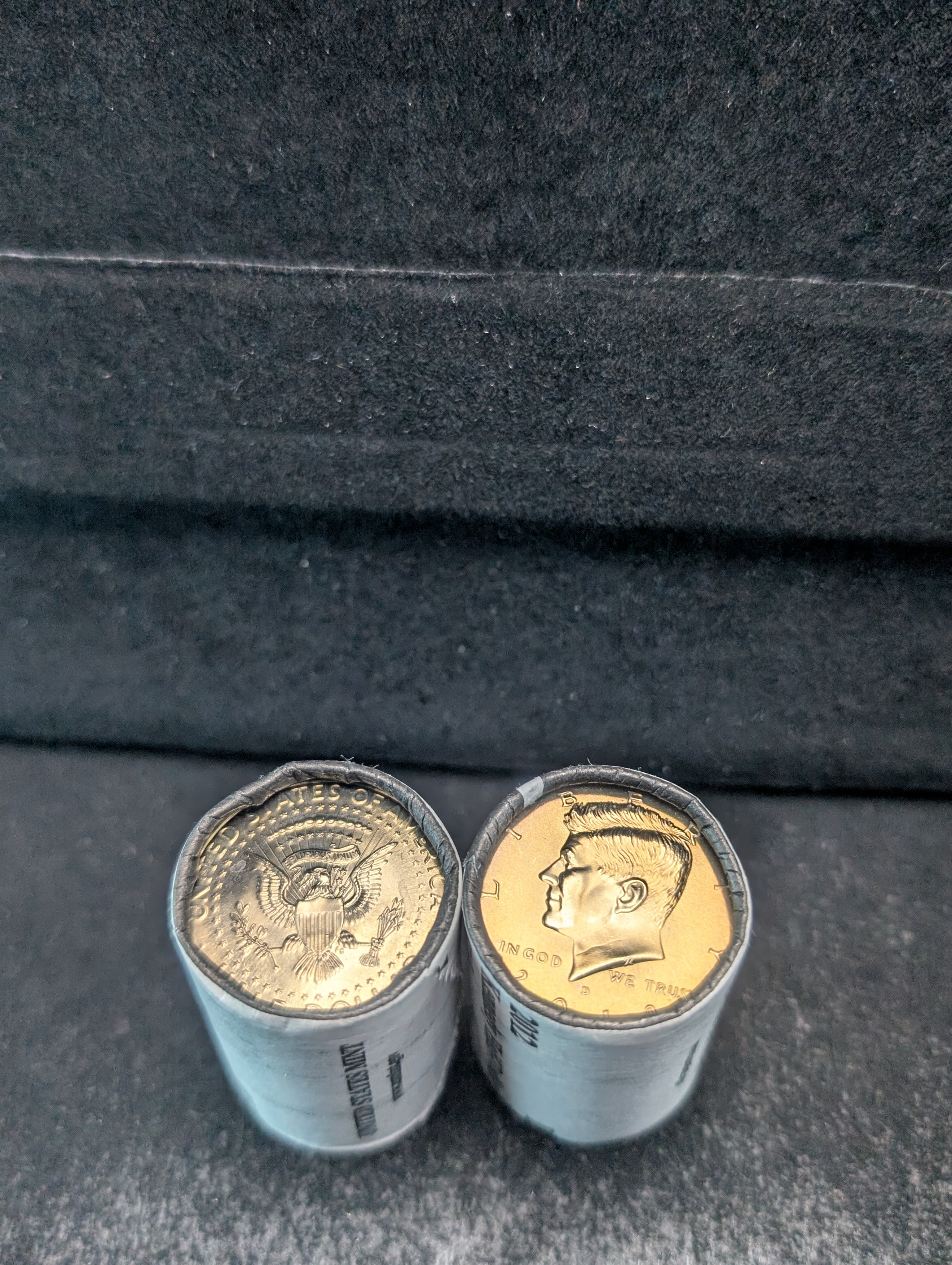 2012-P&D Kennedy Half Dollar Rolls