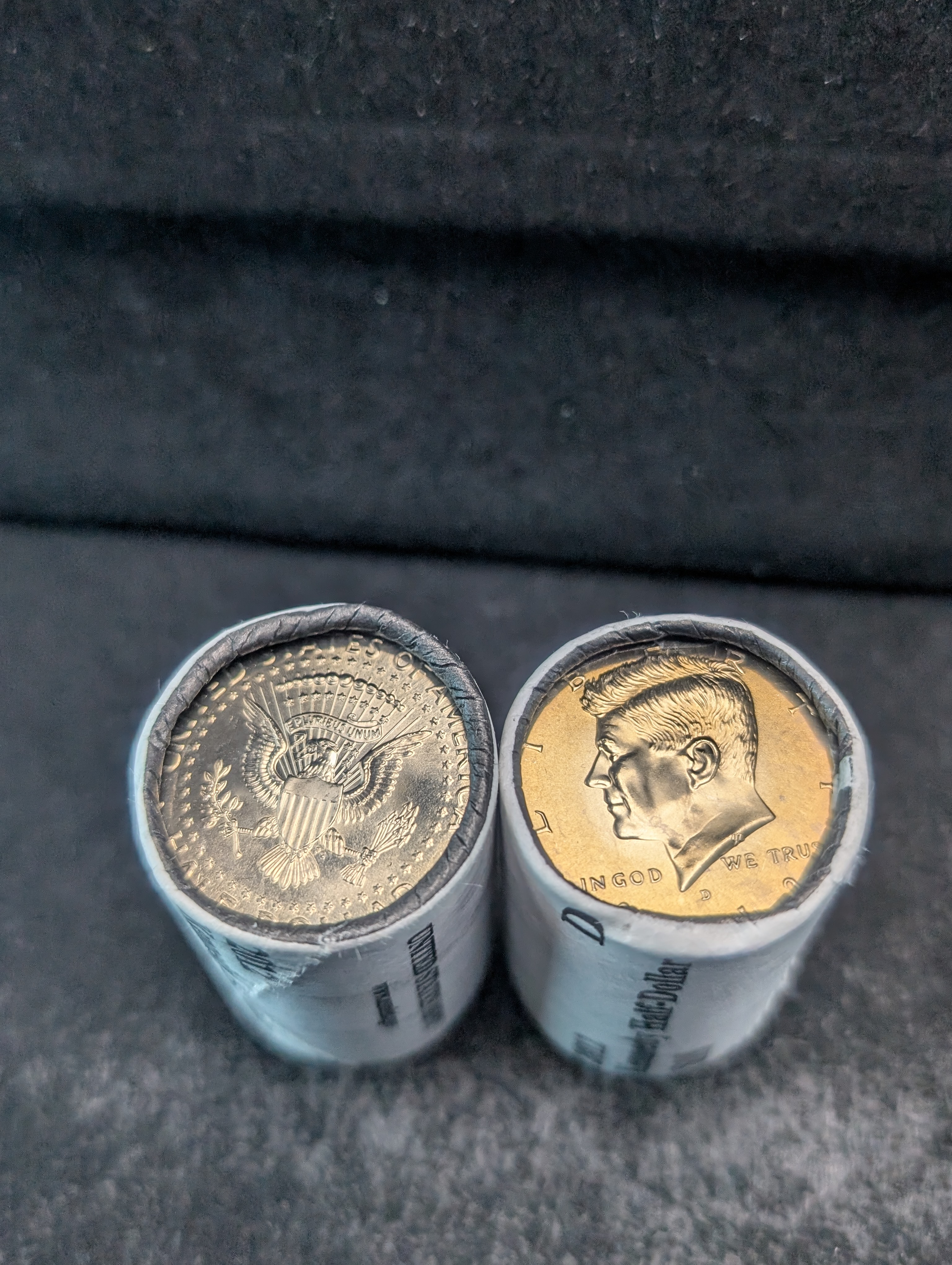 2012-P&D Kennedy Half Dollar Rolls