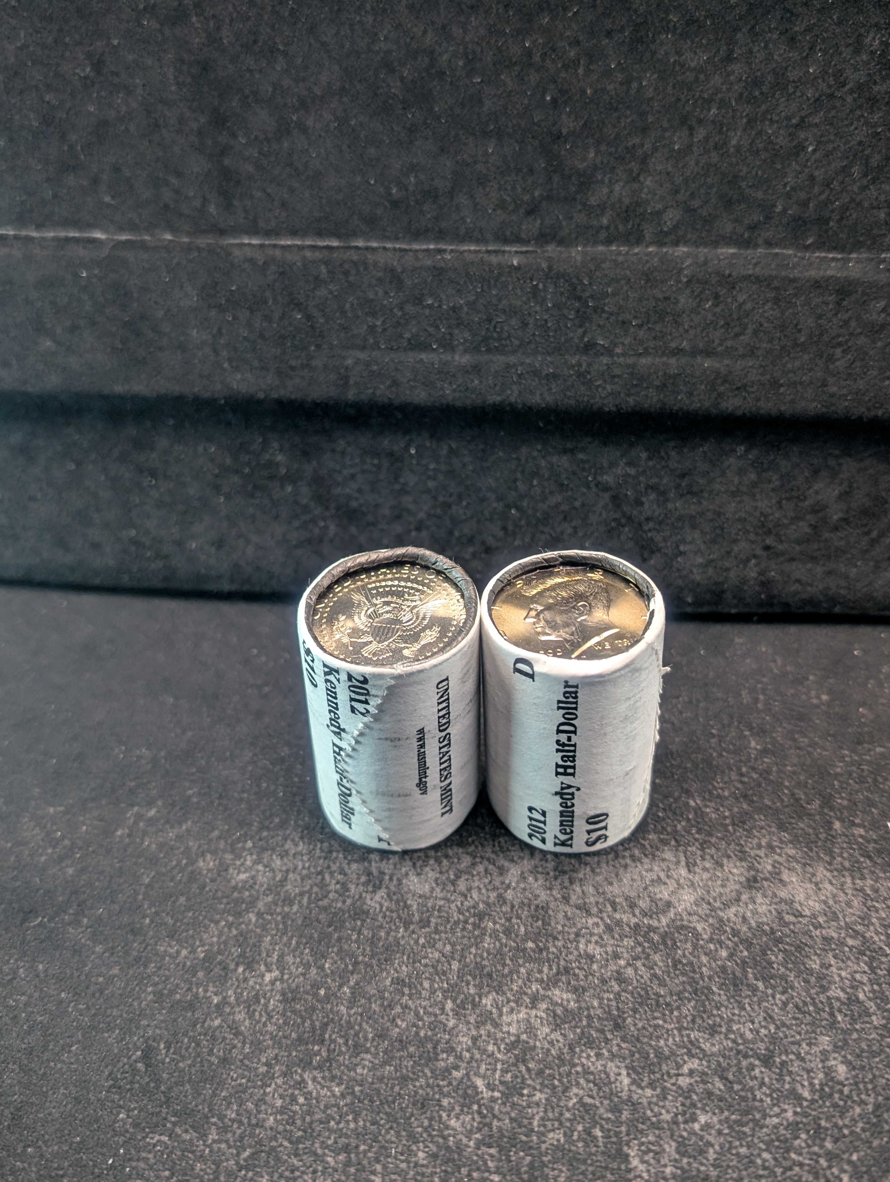 2012-P&D Kennedy Half Dollar Rolls