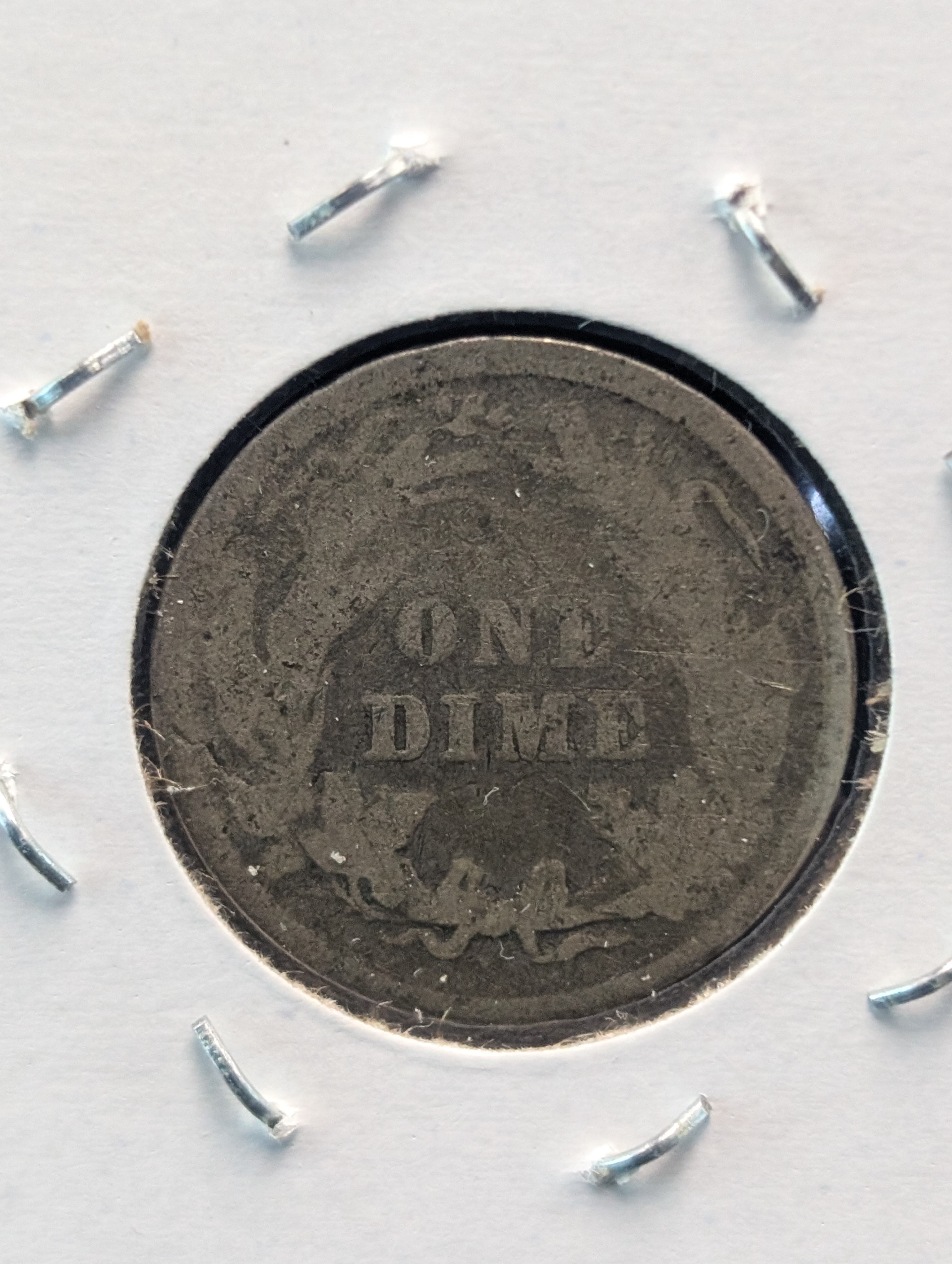 1898 & 1899 Barber Dimes, 90% Silver
