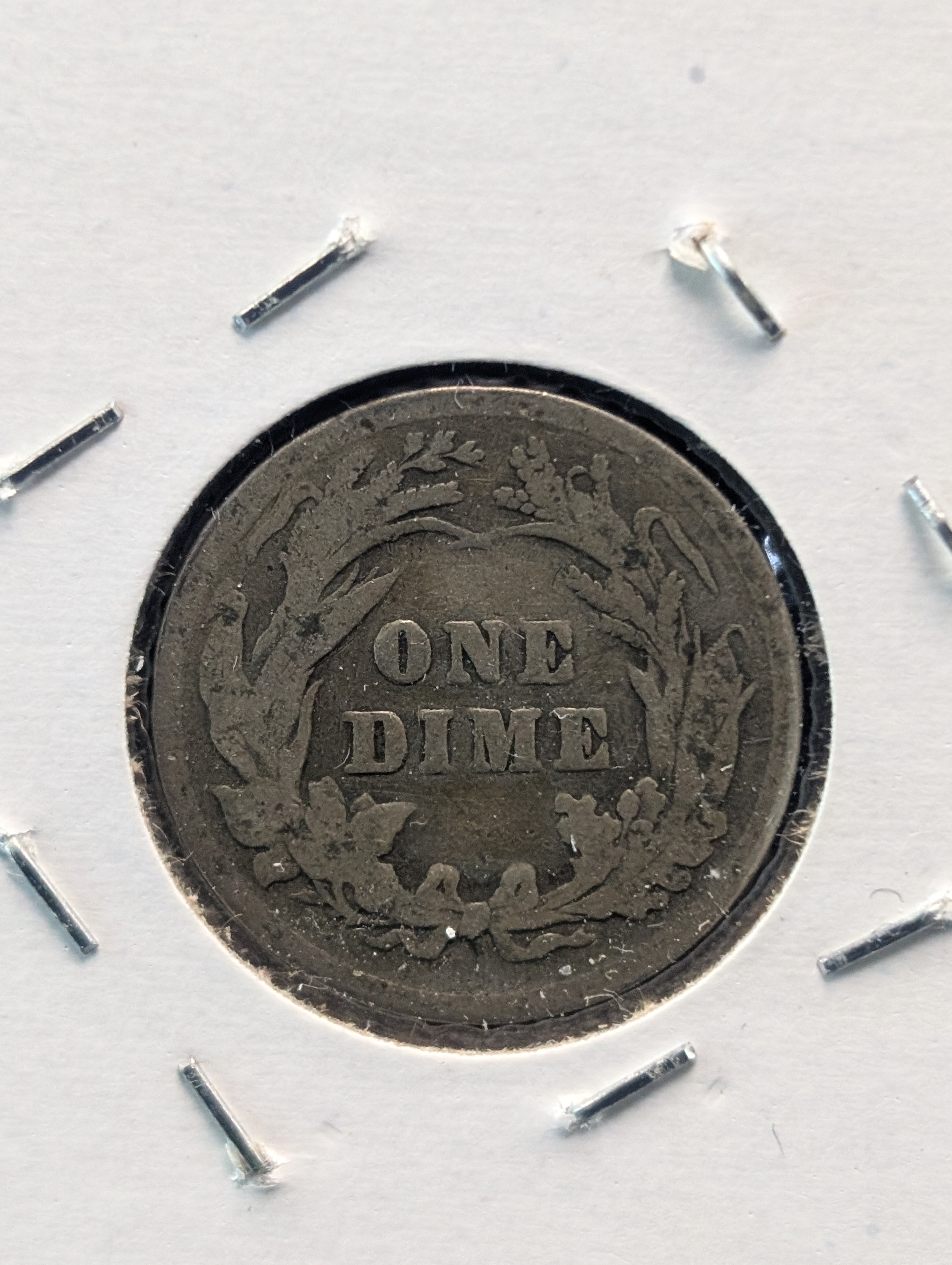 1898 & 1899 Barber Dimes, 90% Silver