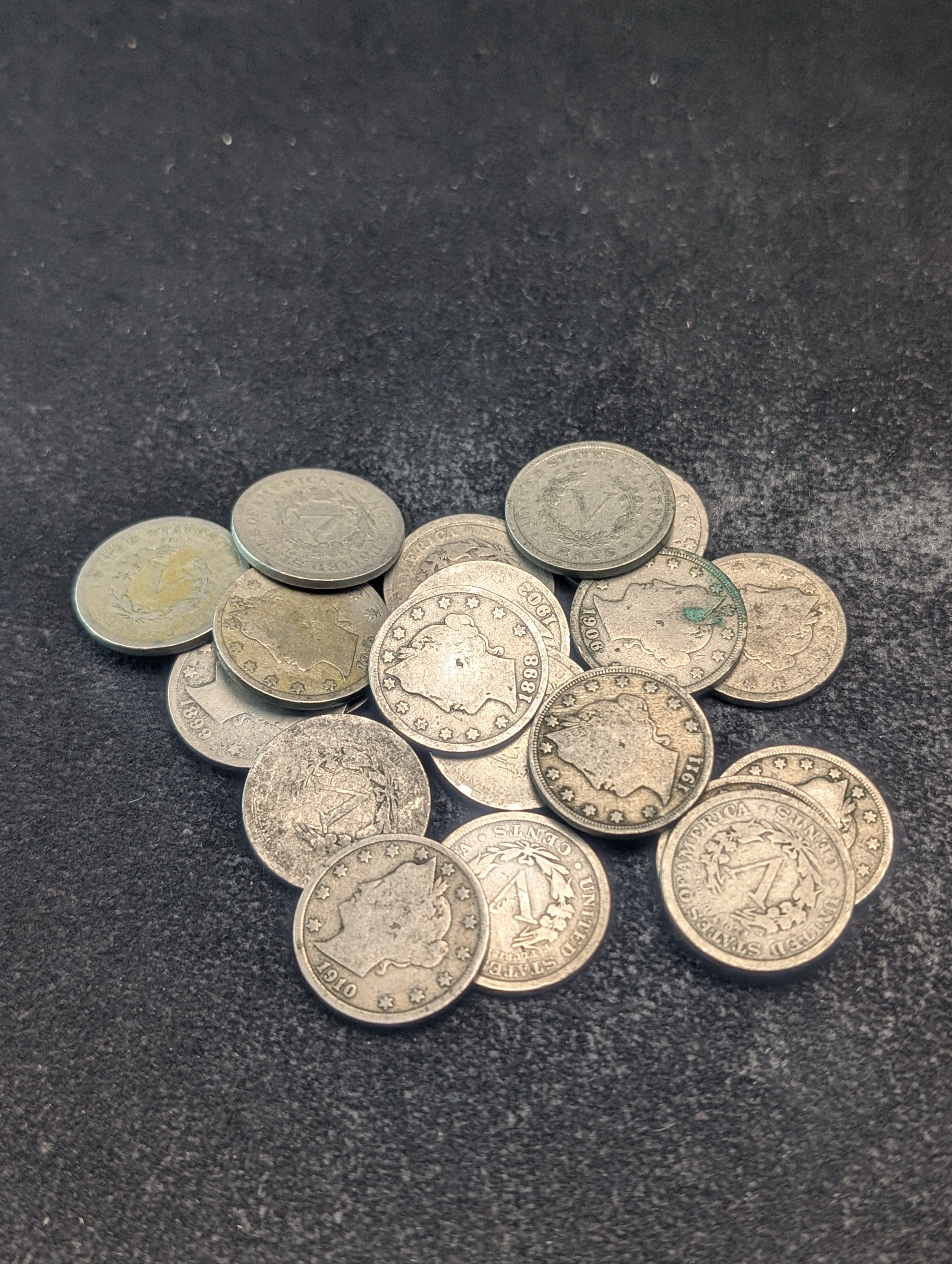 (20) Assorted Liberty Head V-Nickels