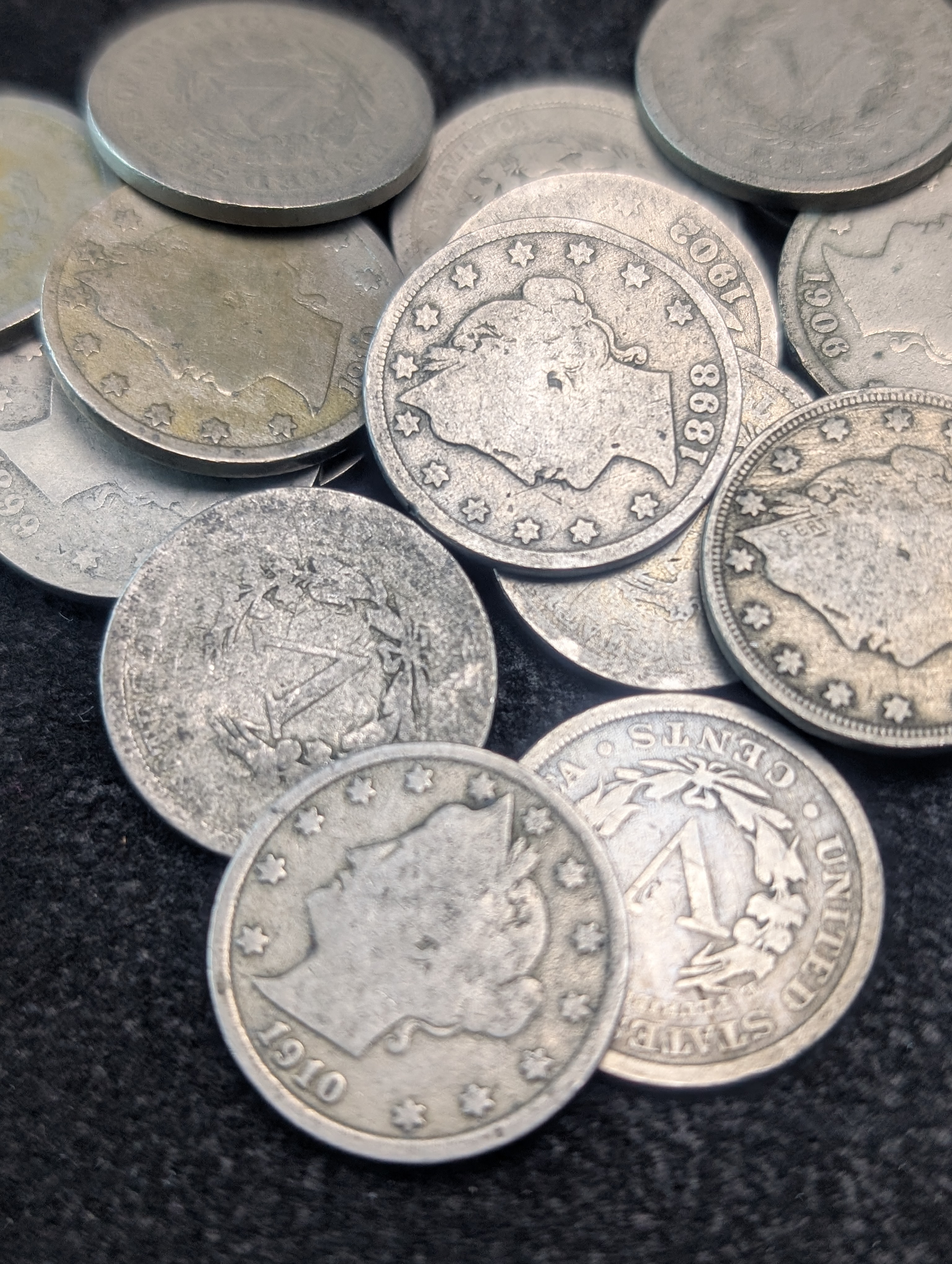 (20) Assorted Liberty Head V-Nickels
