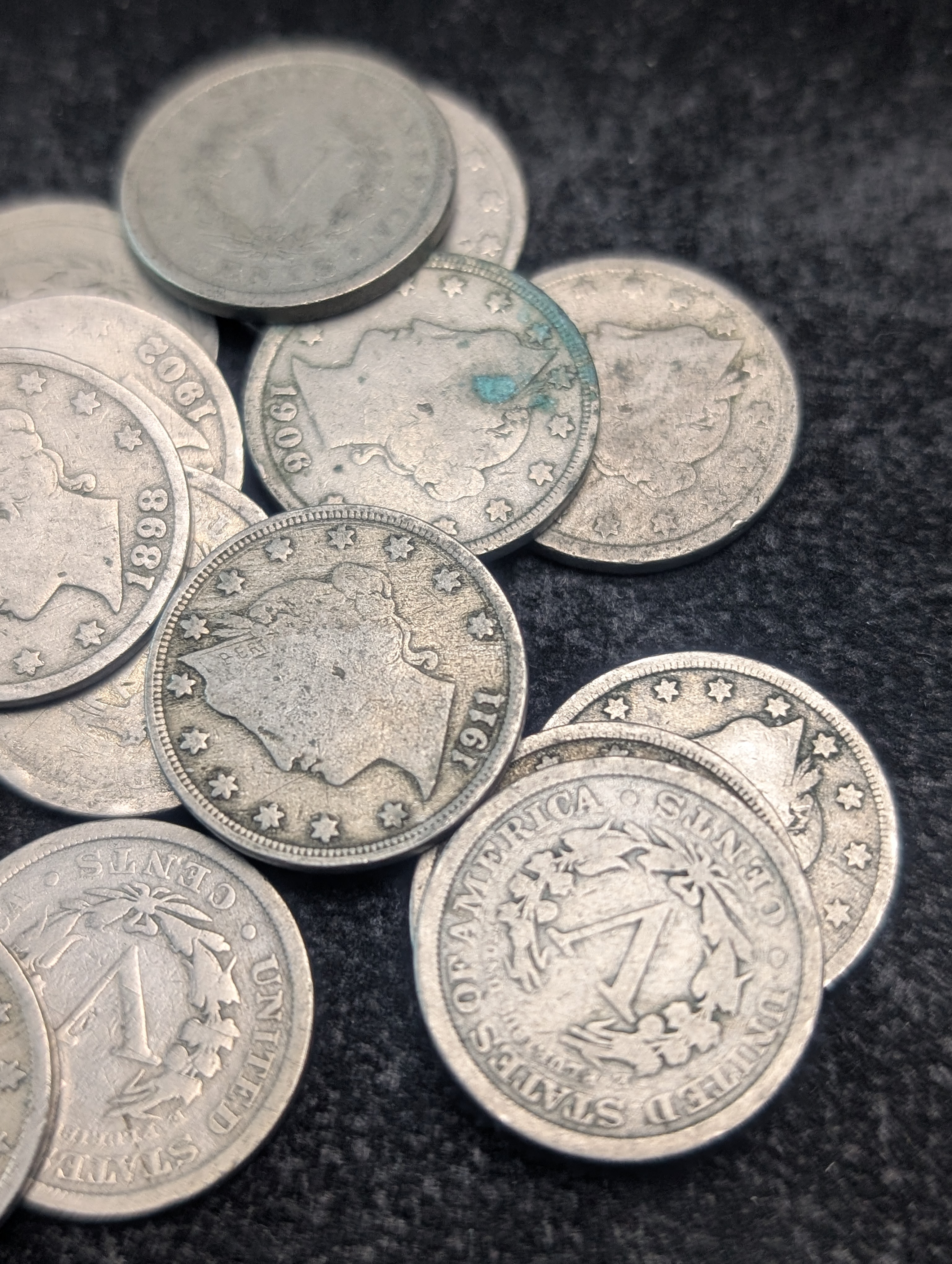 (20) Assorted Liberty Head V-Nickels