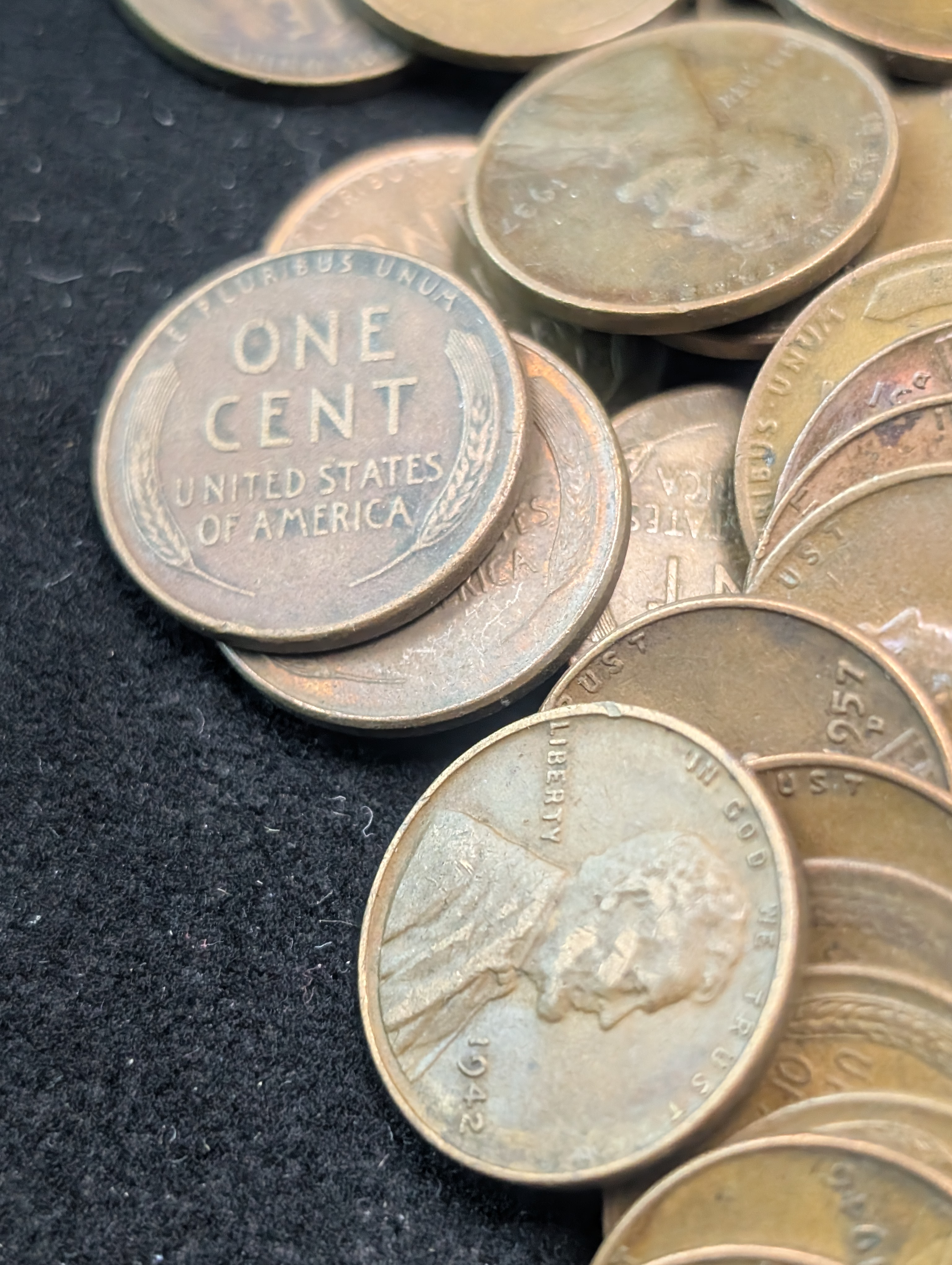 (390) Assorted Lincoln Wheat Cents