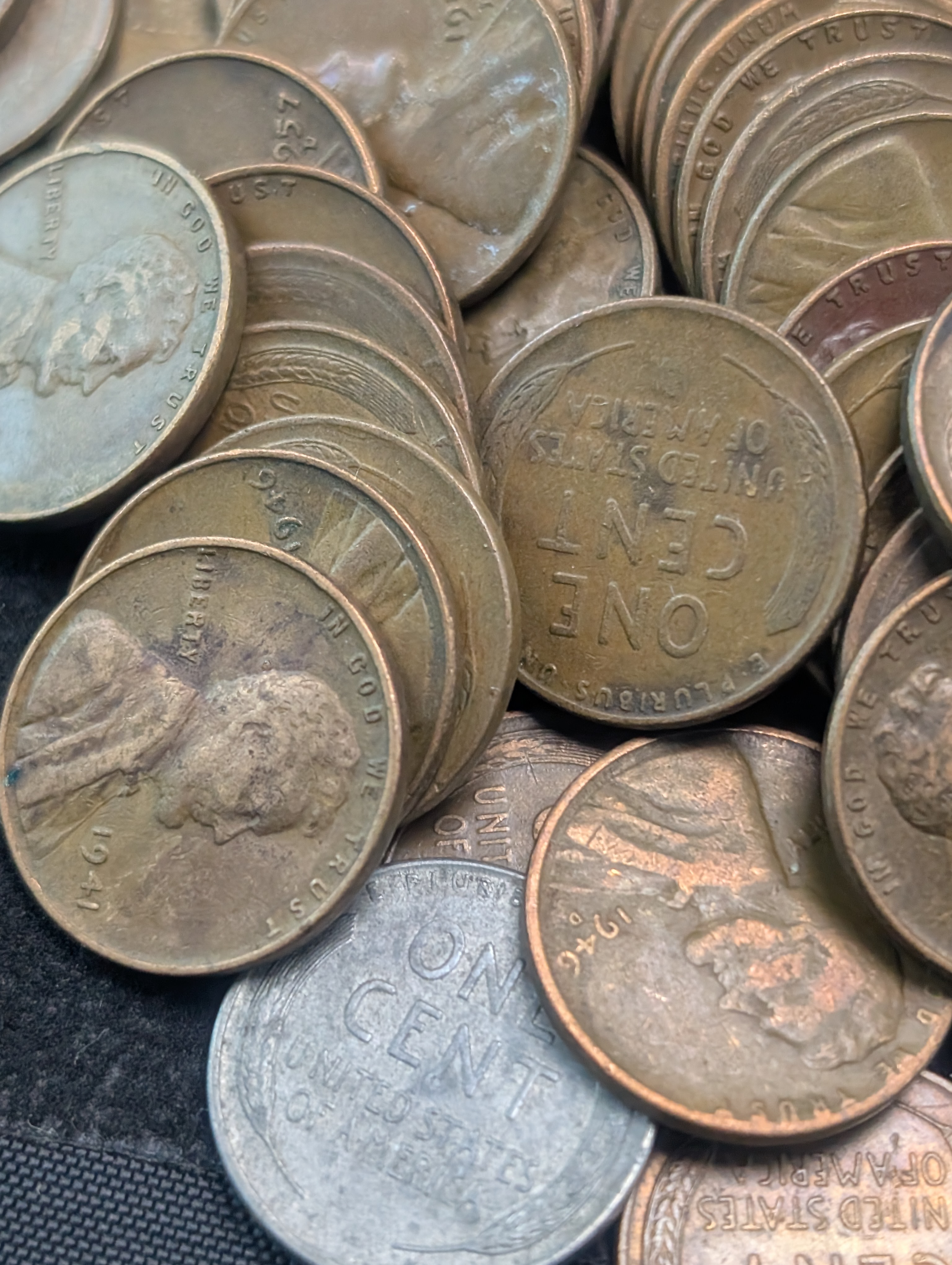 (390) Assorted Lincoln Wheat Cents