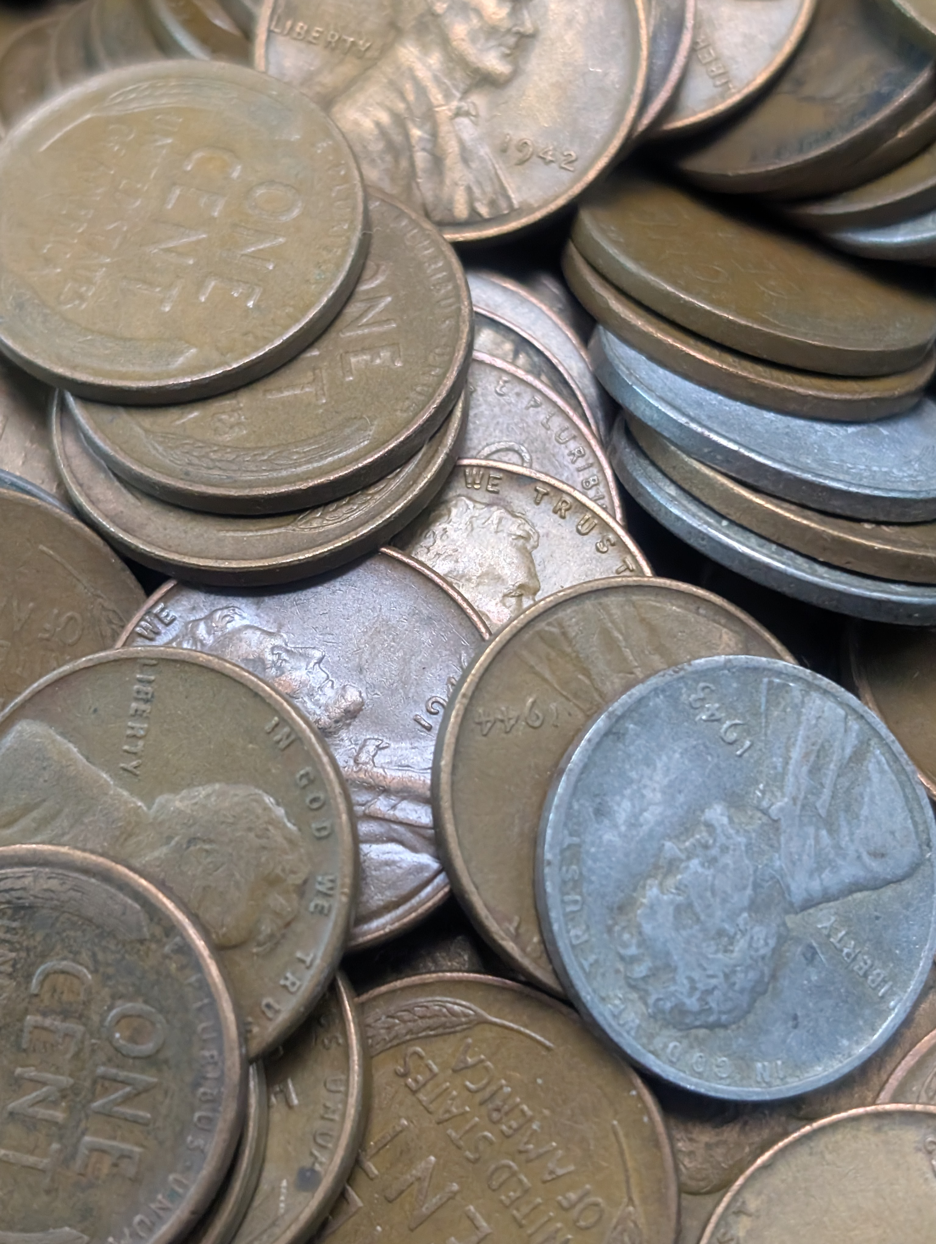 (390) Assorted Lincoln Wheat Cents