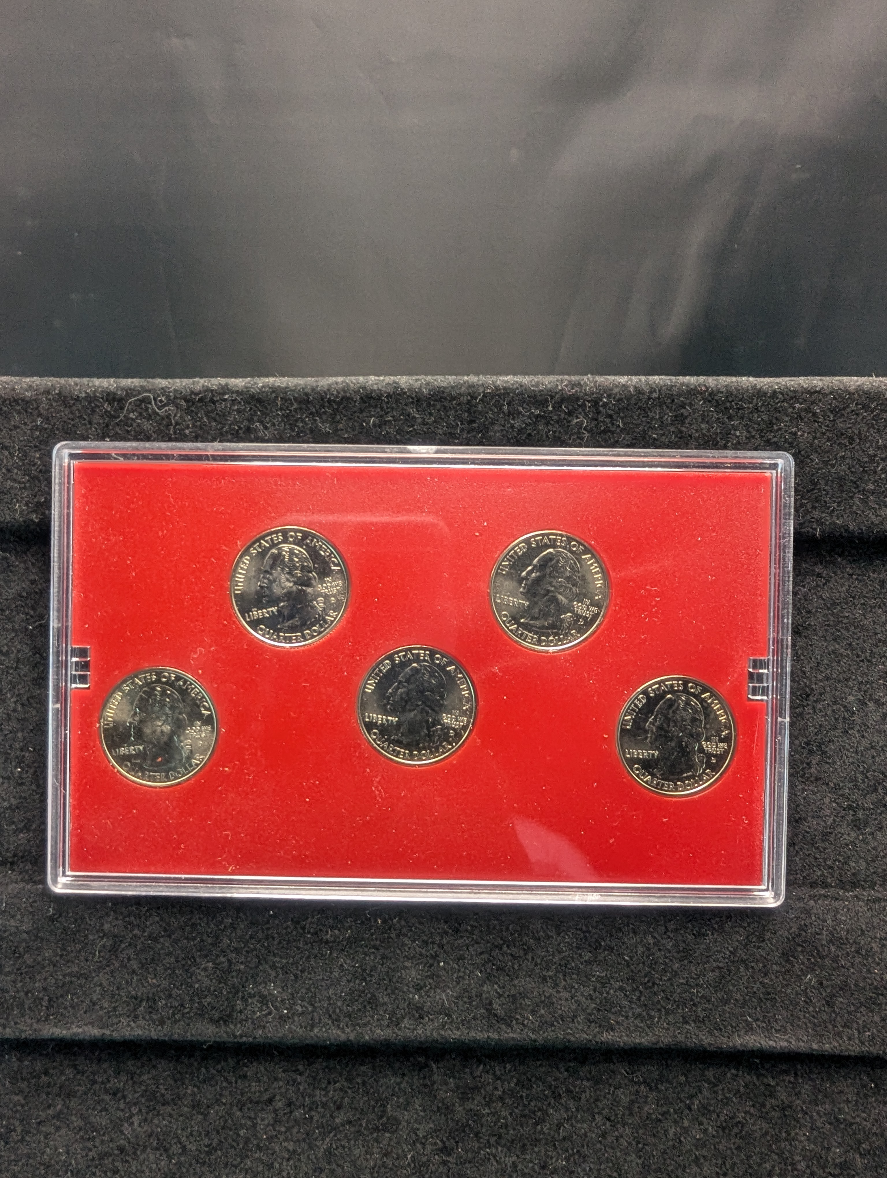 2003-P&D Mint Edition State Quarters, 2003-P Platinum Edition State Quarters and 2003-D Gold Edition State Quarters Collection