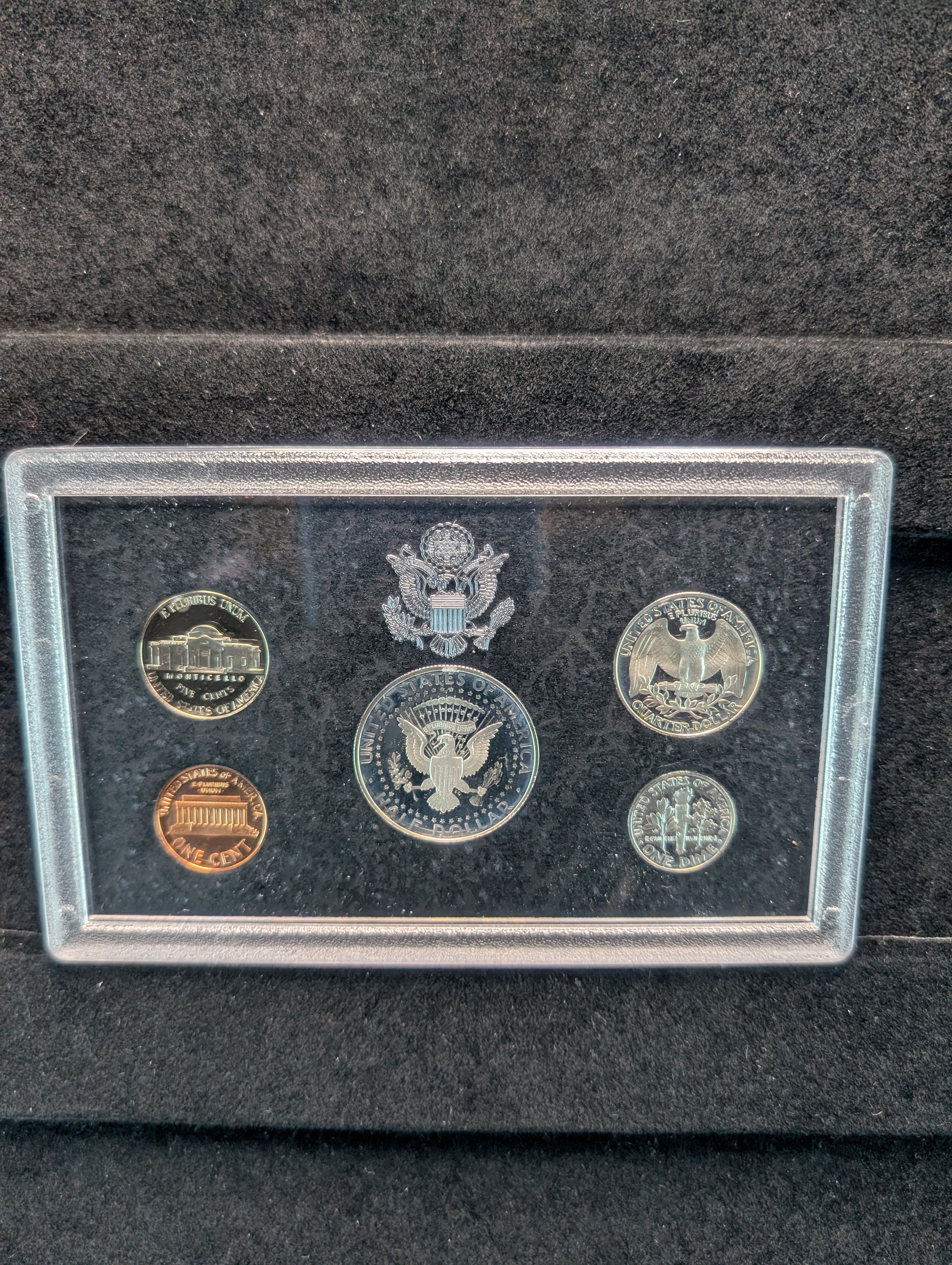 1998-S U.S. Mint Silver Proof Set, 3 Coins 90% Silver in OGP w/ COA