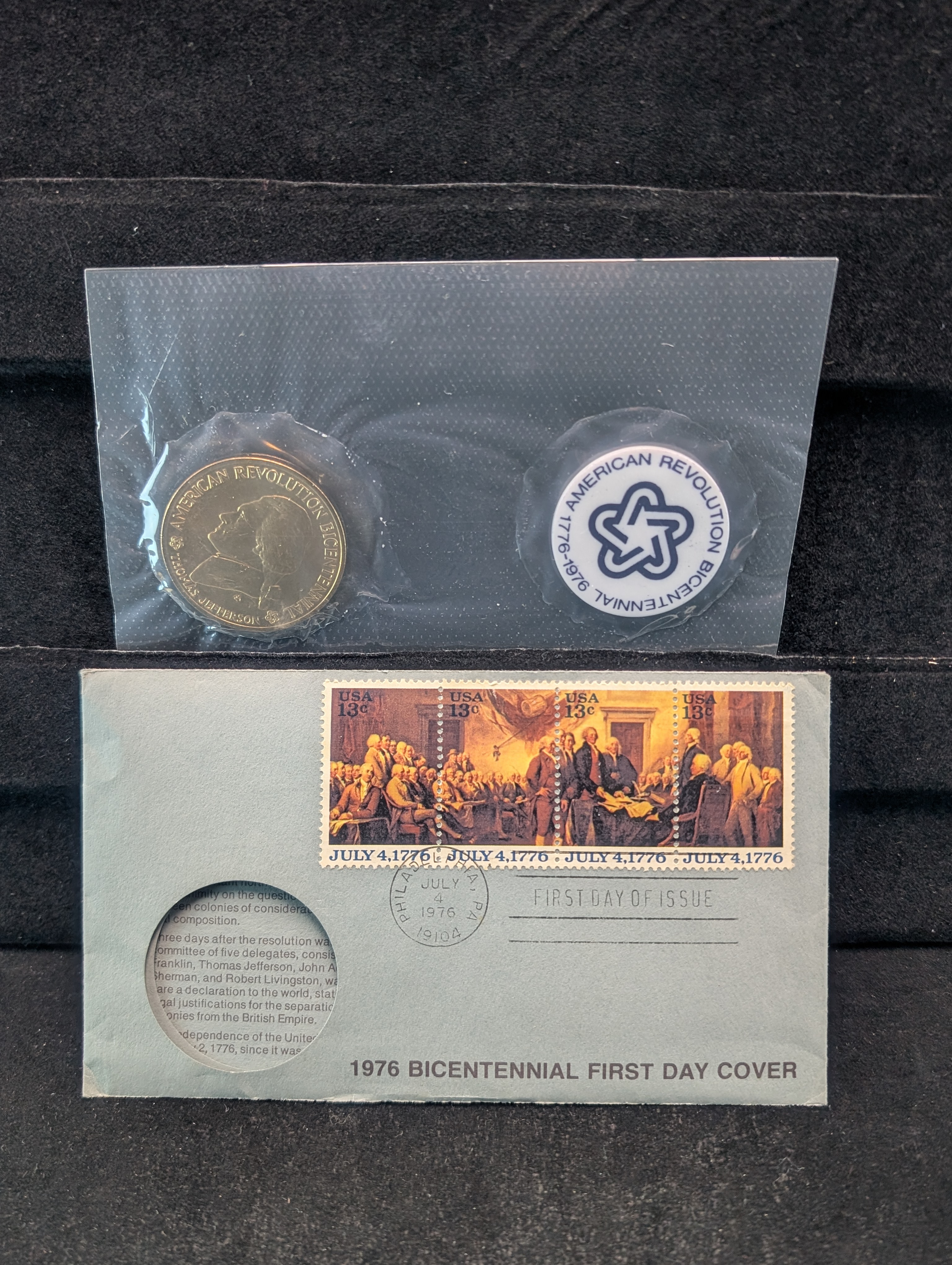 1976 Bicentennial First Day Cover
