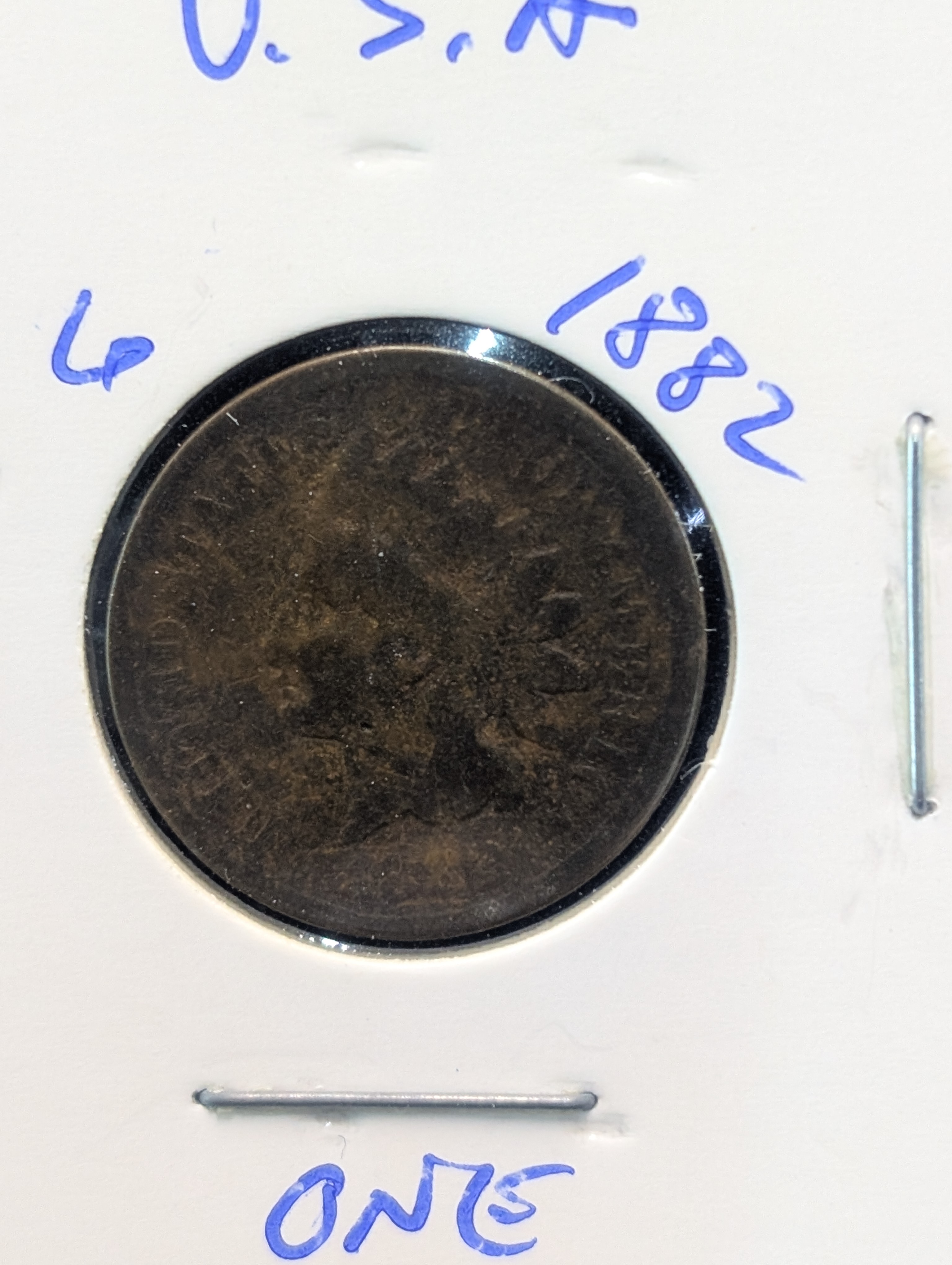 1880, 1881 & 1882 Indian Head Cents