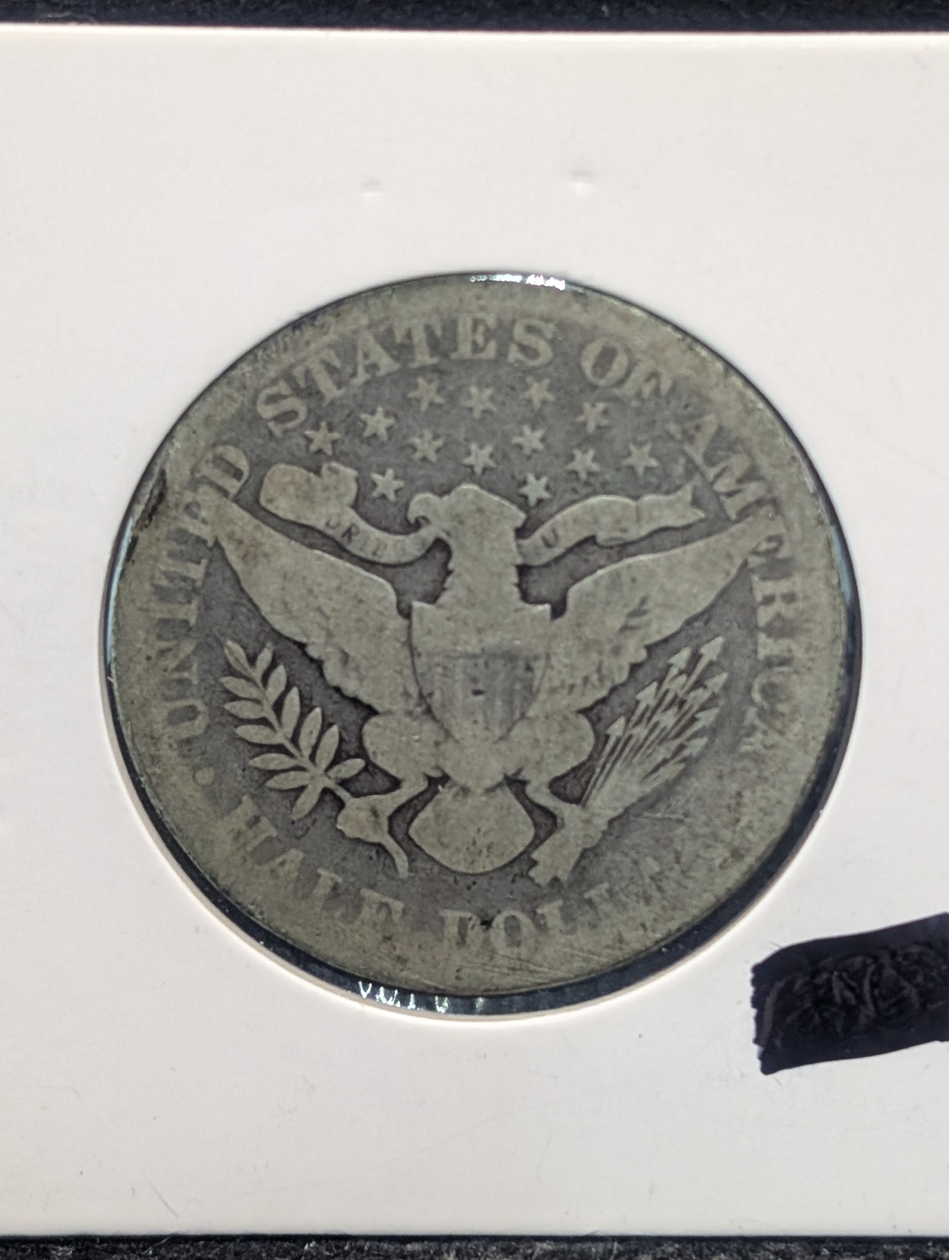 1897 Silver Barber Half Dollar - 129 Years Old!
