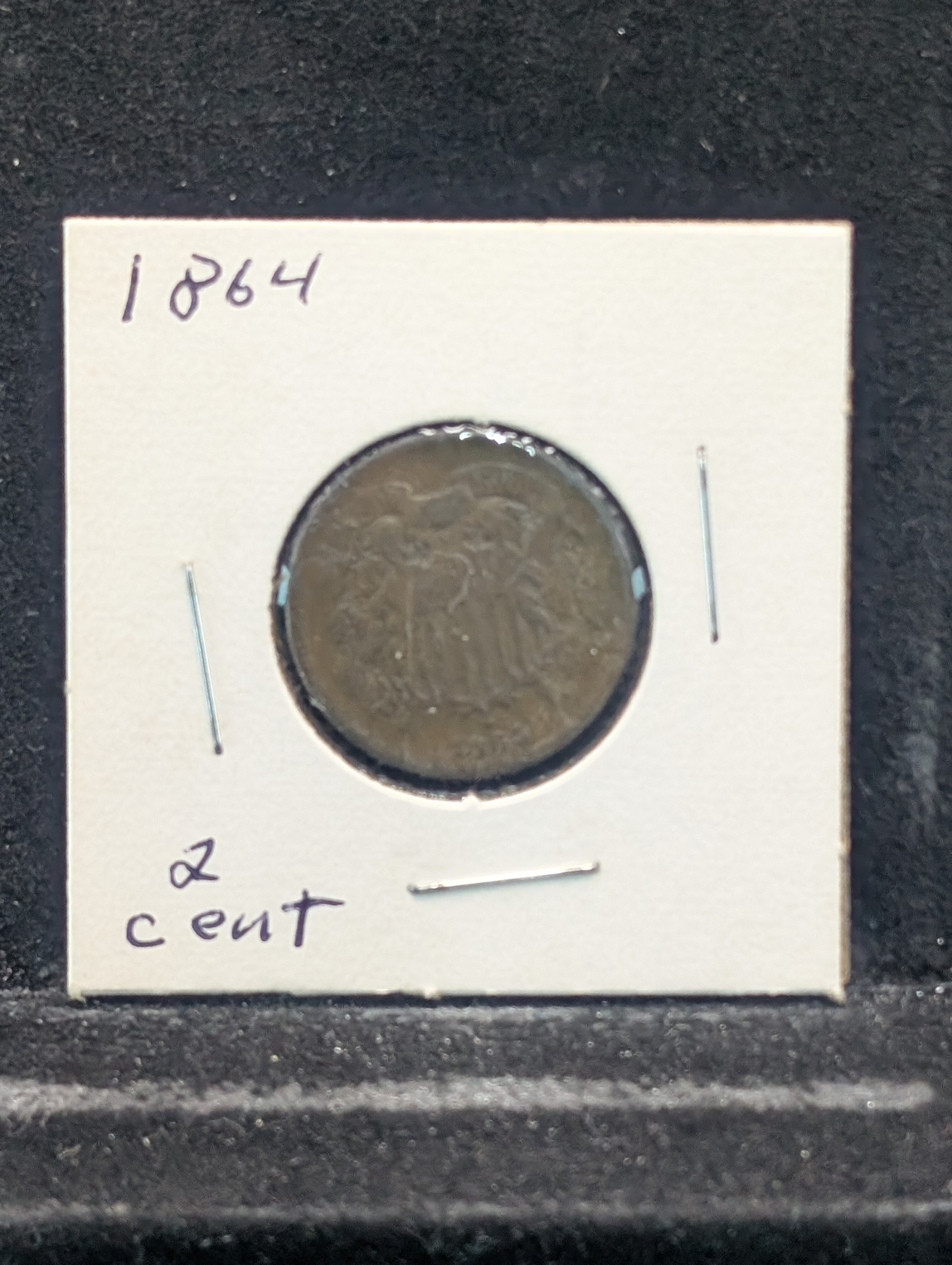 1864 U.S. 2 Cent Piece