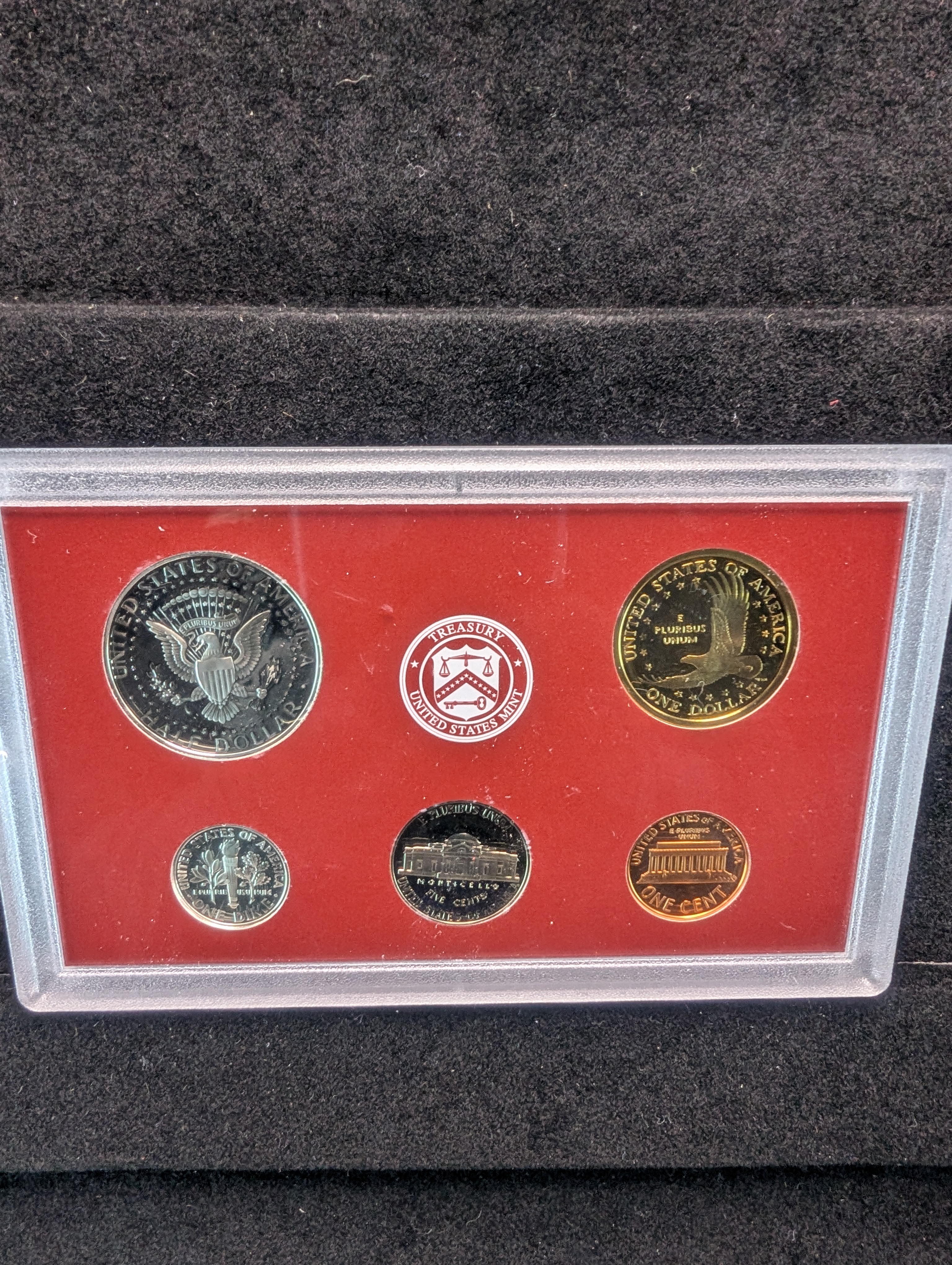 2006-S U.S. Mint Silver Proof Set In OGP w/COA, Contains Seven 90% Silver Coins