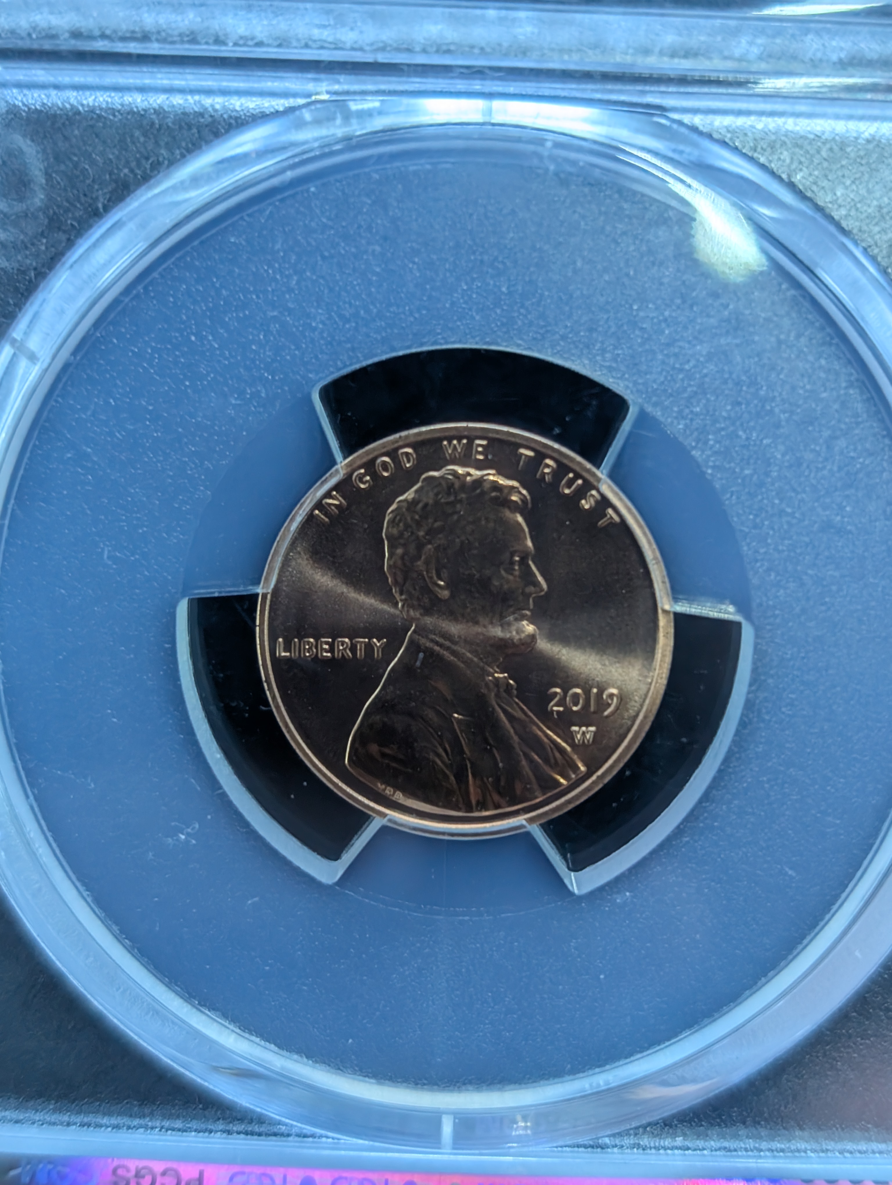 2019-W Lincoln Shield Cent PCGS MS 69 RD