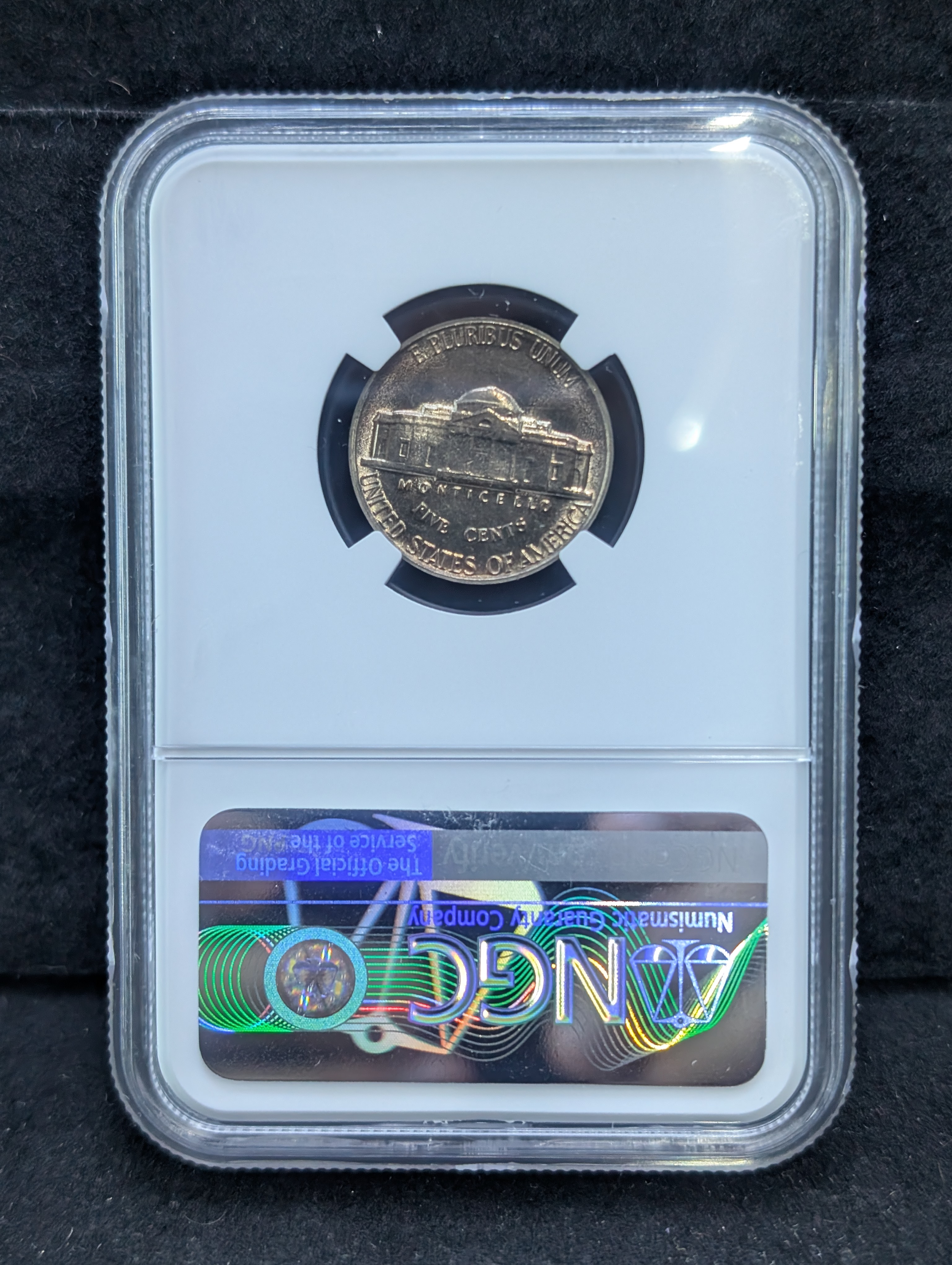 1955 Jefferson Nickel NGC MS 66