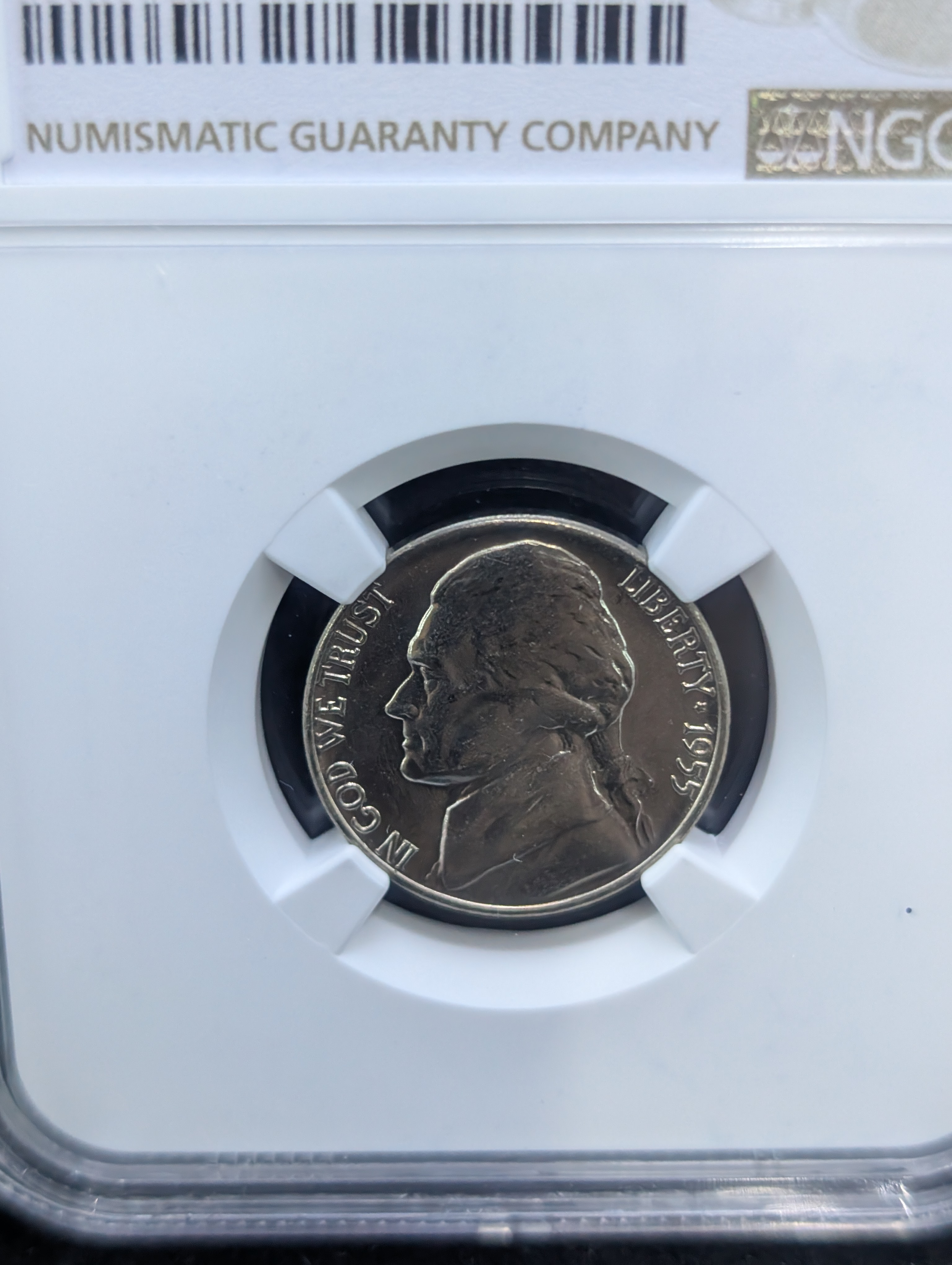 1955-D Jefferson Nickel NGC MS 66