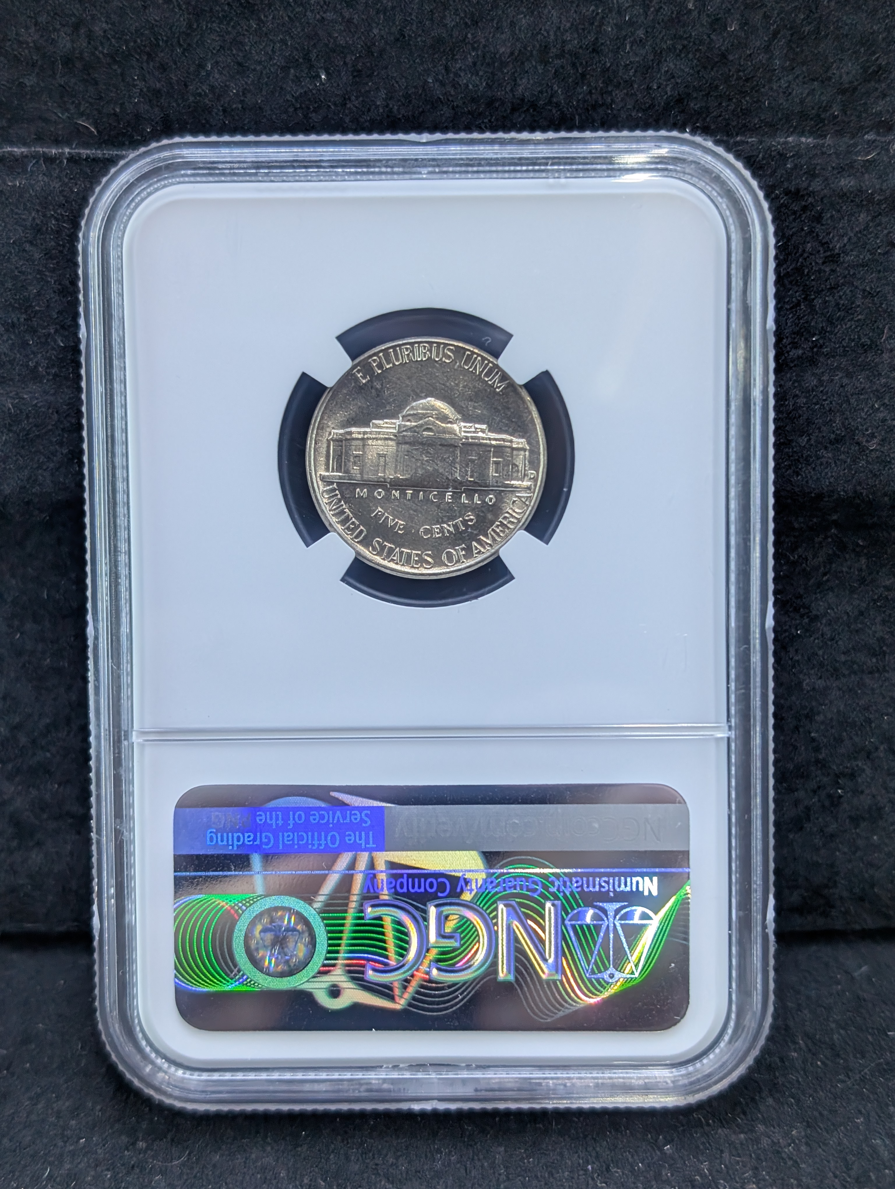 1955-D Jefferson Nickel NGC MS 66