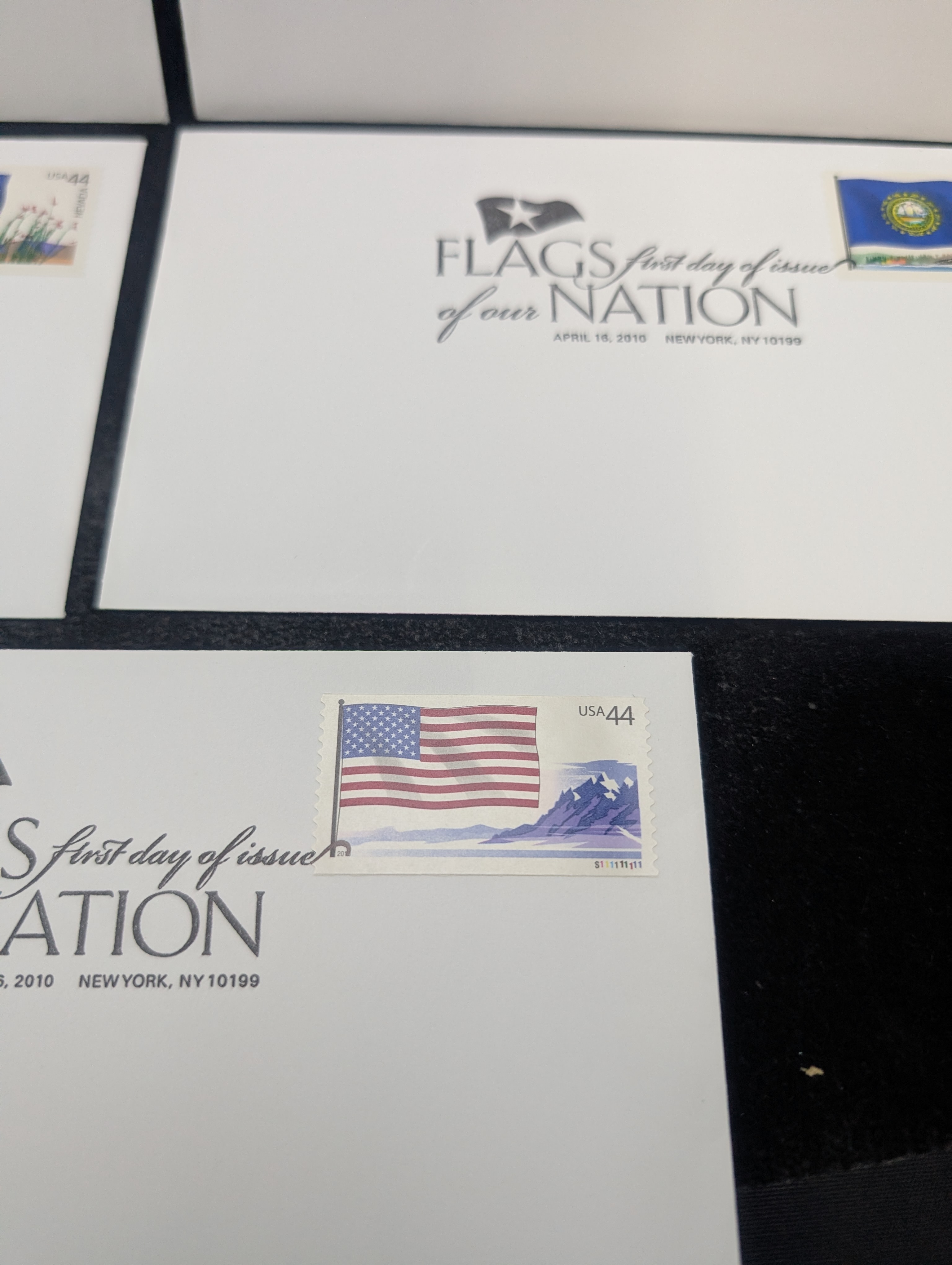 (5) Assorted "Flags of Our Nation" First Day Cachets