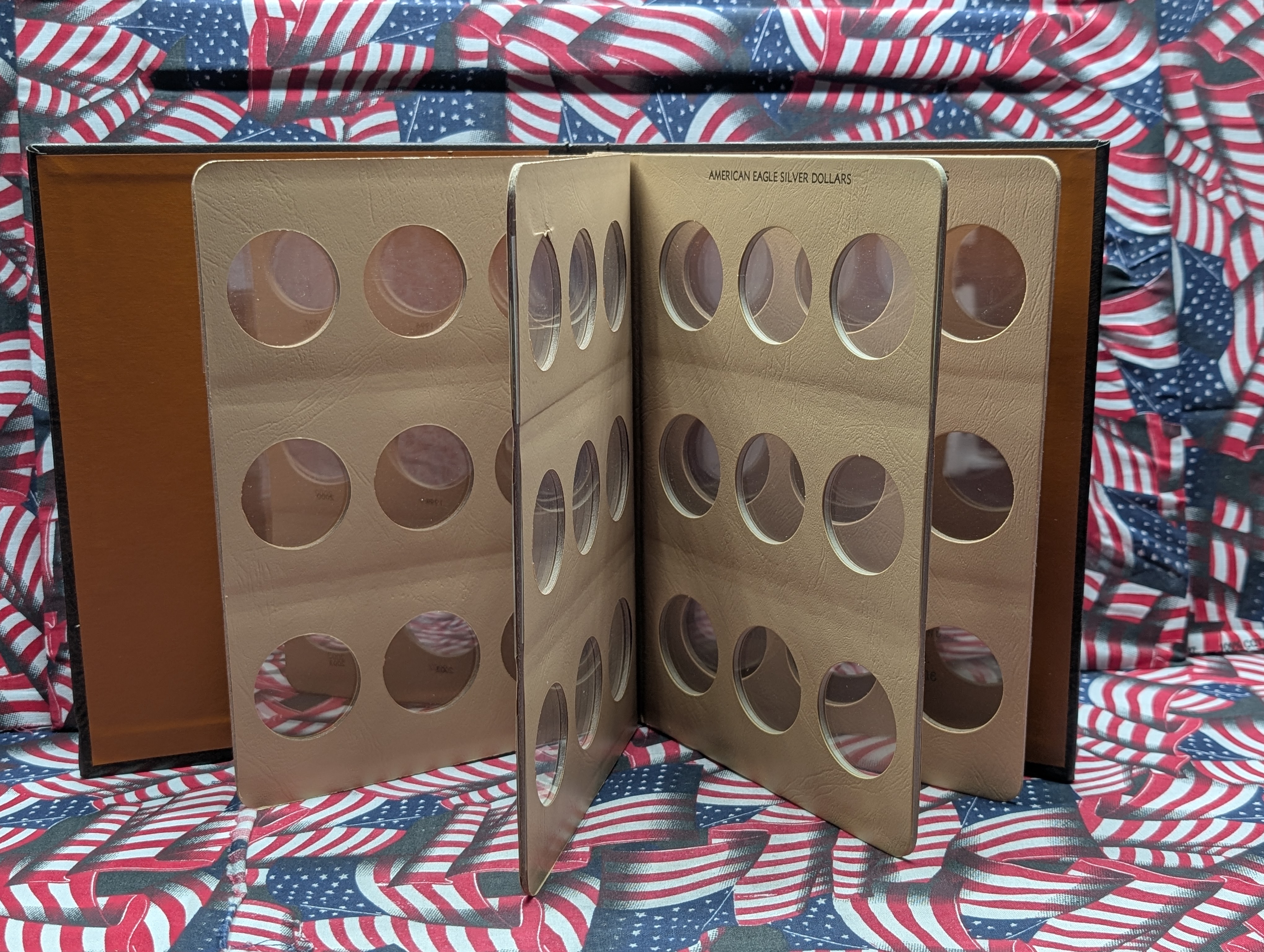 *EMPTY* Dansco Album # 7181 American Silver Eagles - No Coins