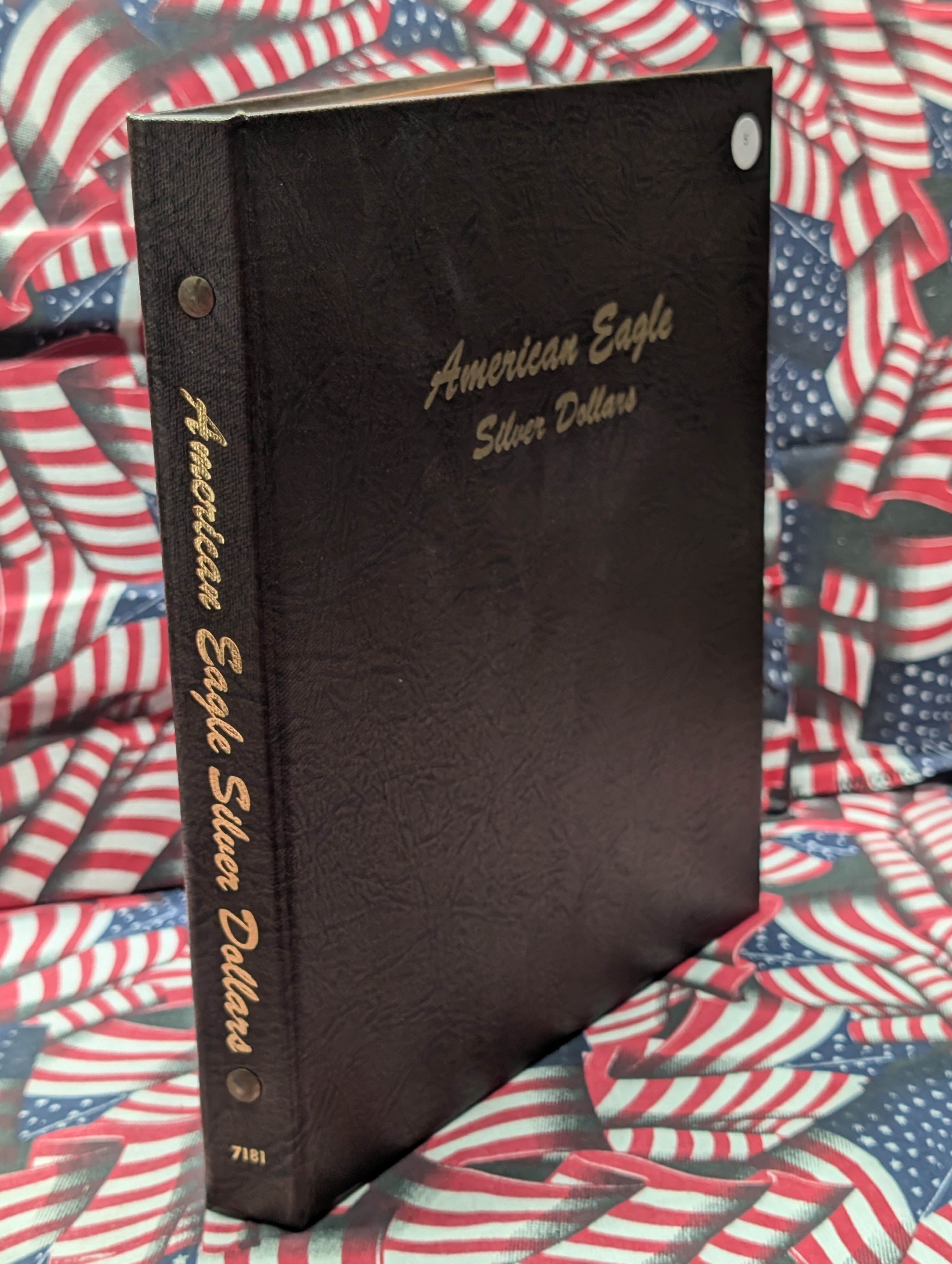 *EMPTY* Dansco Album # 7181 American Silver Eagles - No Coins