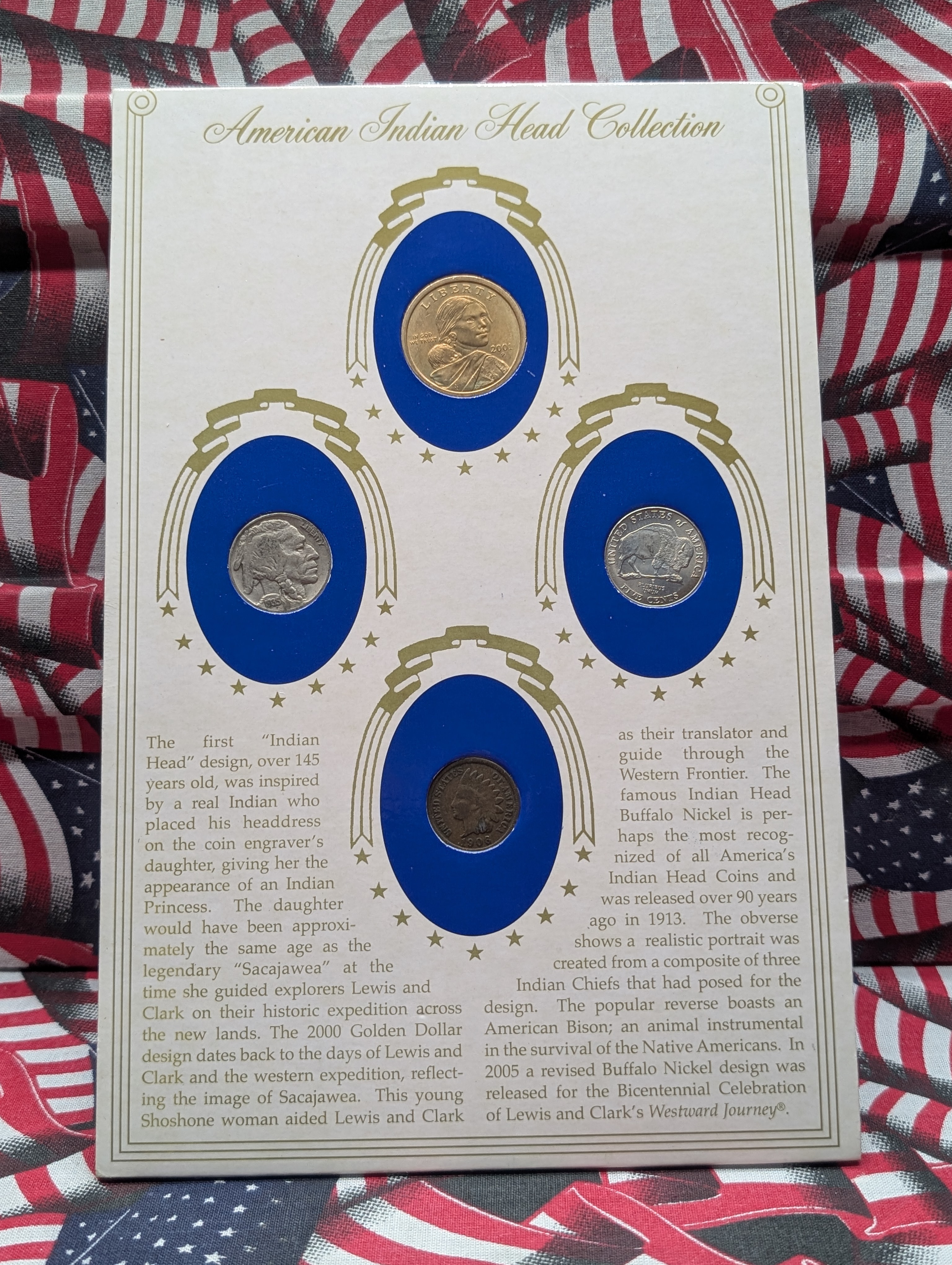 American Indian Head Collection 4-Coin Set