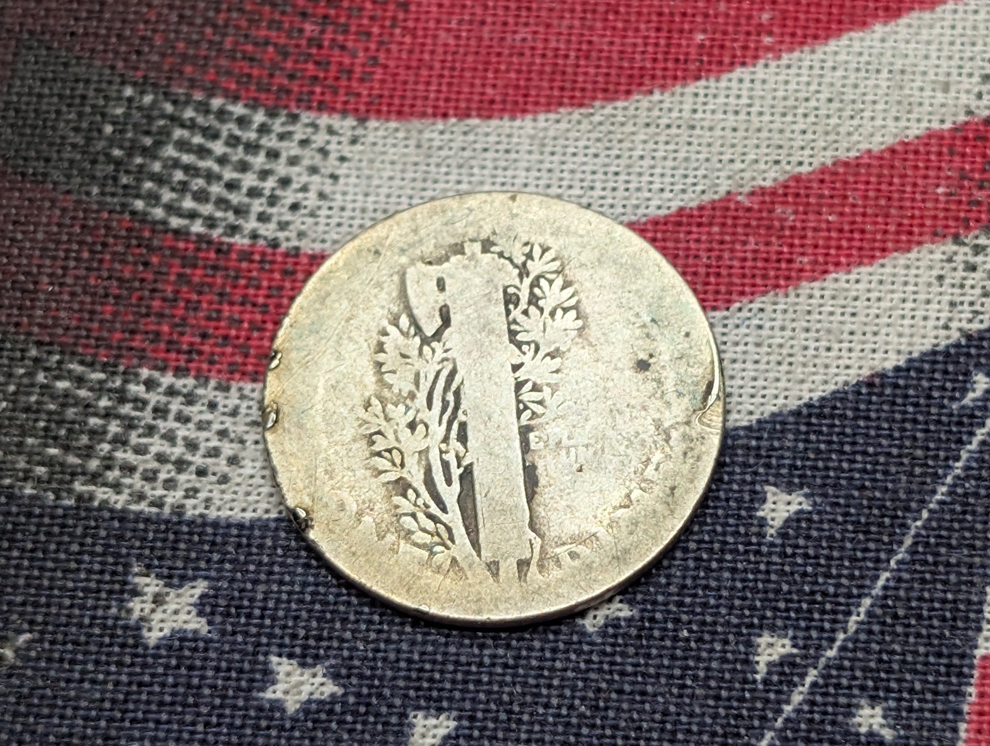 1921-P Mercury 90% Silver Dime - KEY DATE!!