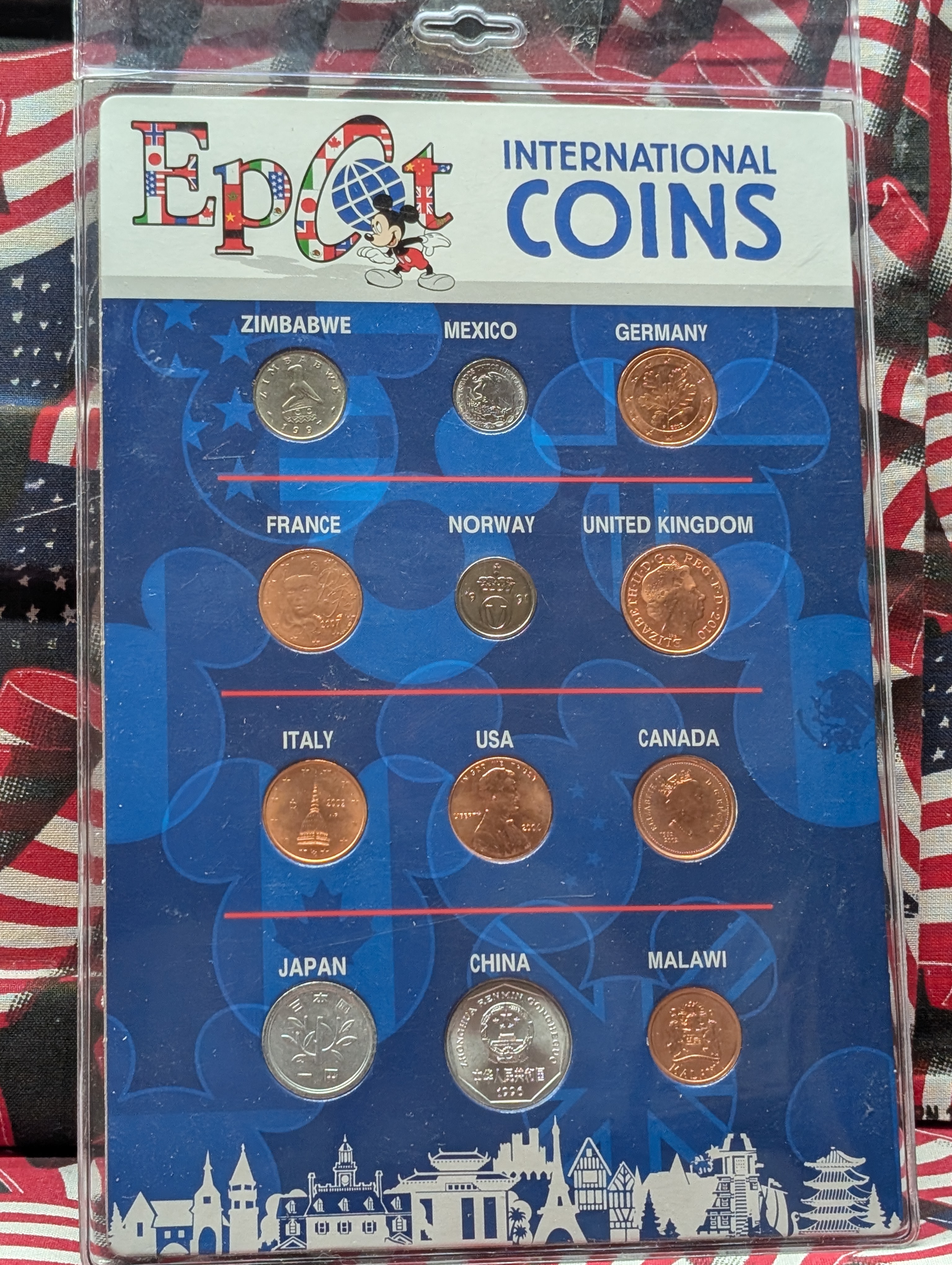 Large Assorted Coin & Token Collection - Buffalo Nickels, Wheat Cents, Epcot International Coins, Presidential Tokens, Eagle Pendant, 1776 M
