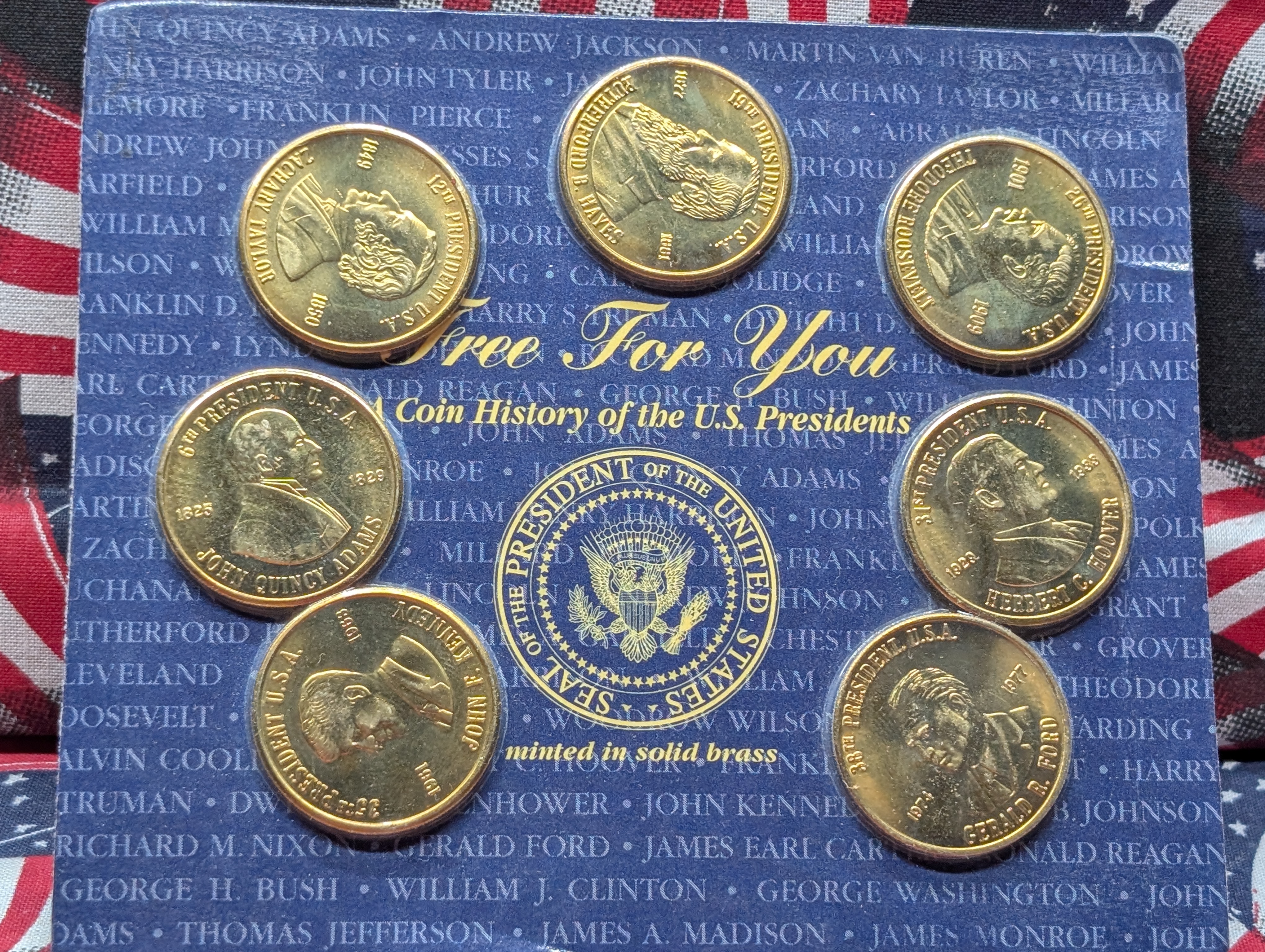 Large Assorted Coin & Token Collection - Buffalo Nickels, Wheat Cents, Epcot International Coins, Presidential Tokens, Eagle Pendant, 1776 M