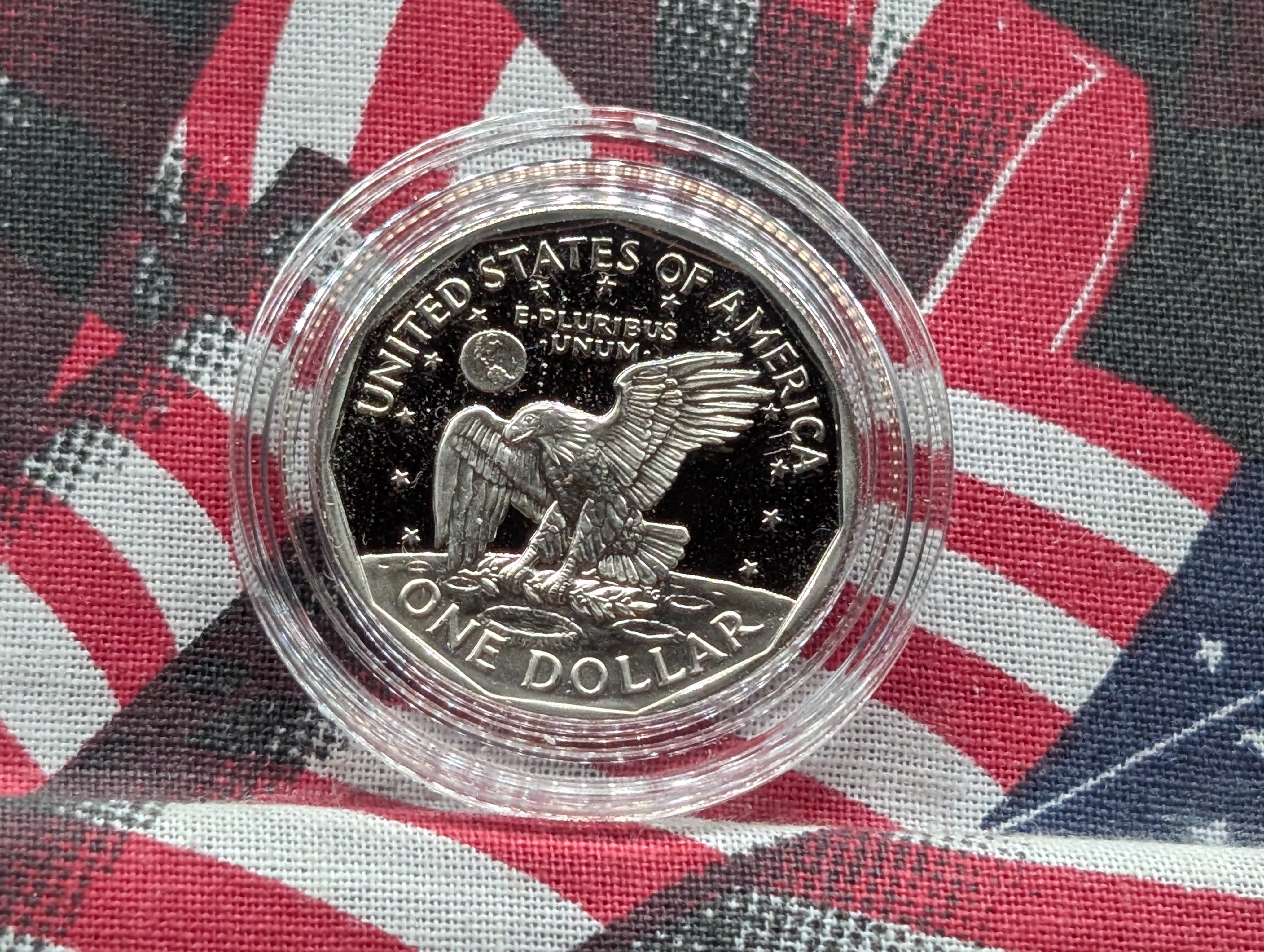 1999 PROOF Susan B. Anthony Dollar - Includes COA & Case