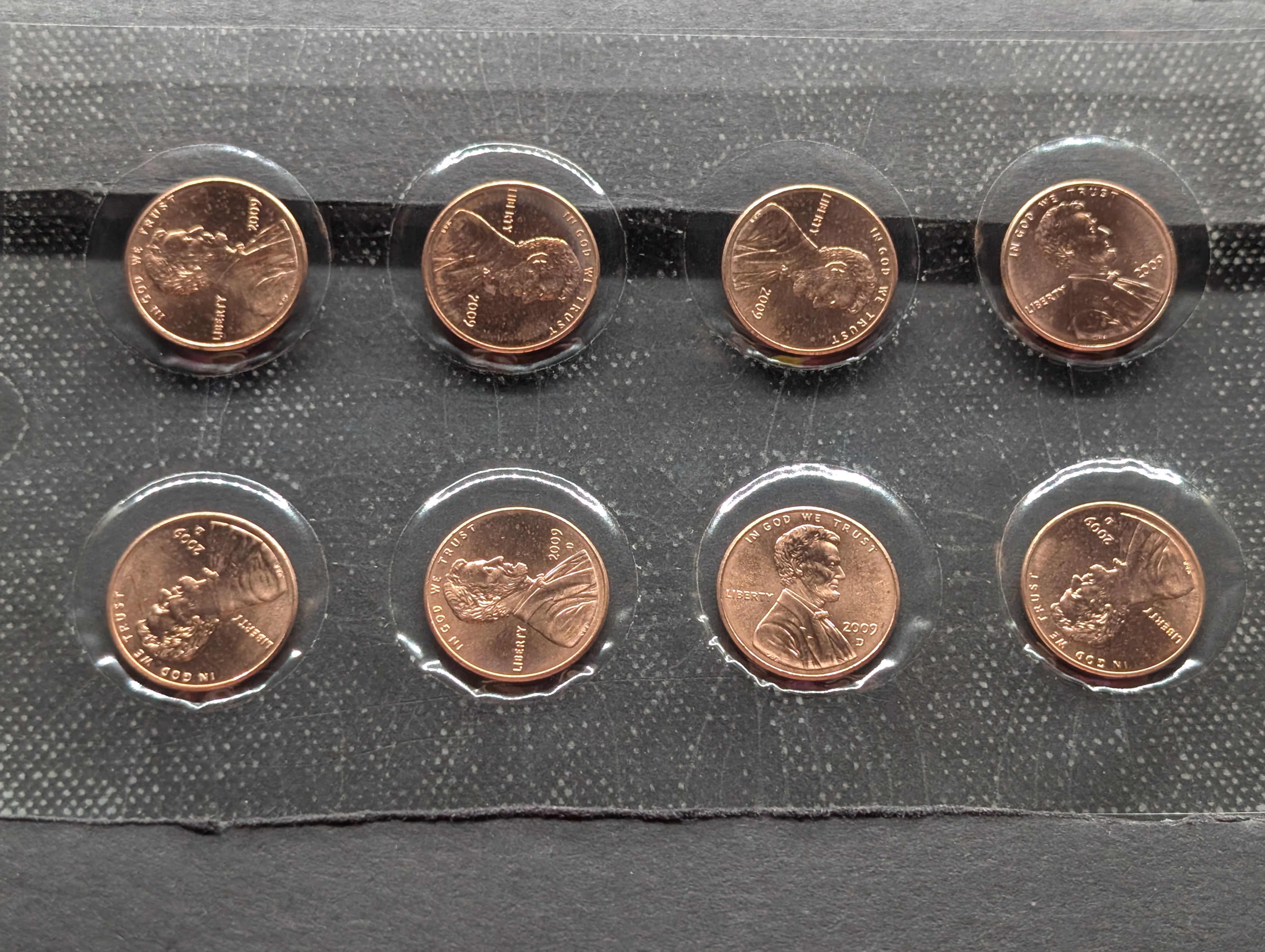 2009-P&D Lincoln Bicentennial Uncirculated 8-Coin Set