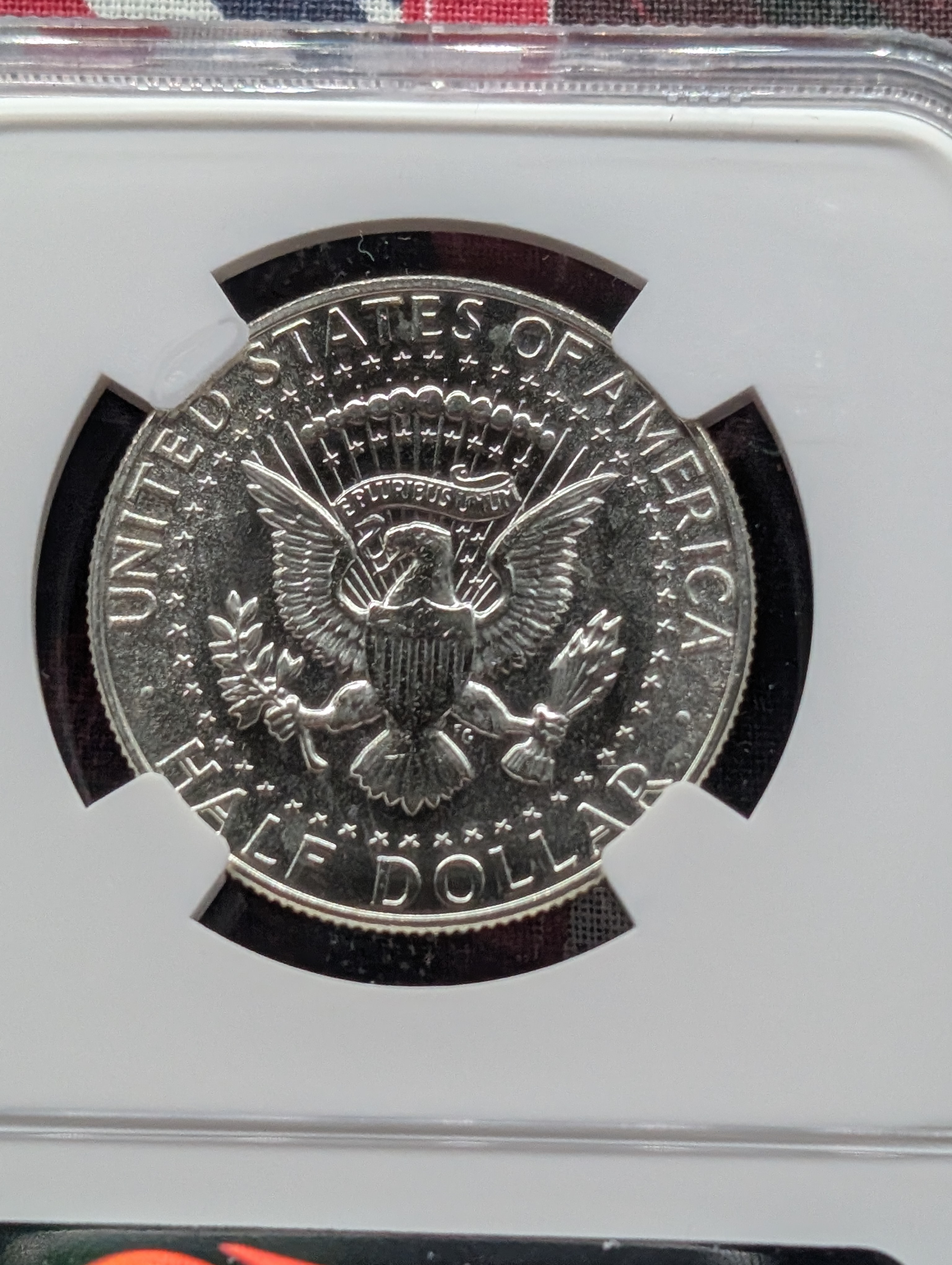 1965 SMS Kennedy 40% Silver Half-Dollar - NGC MS67