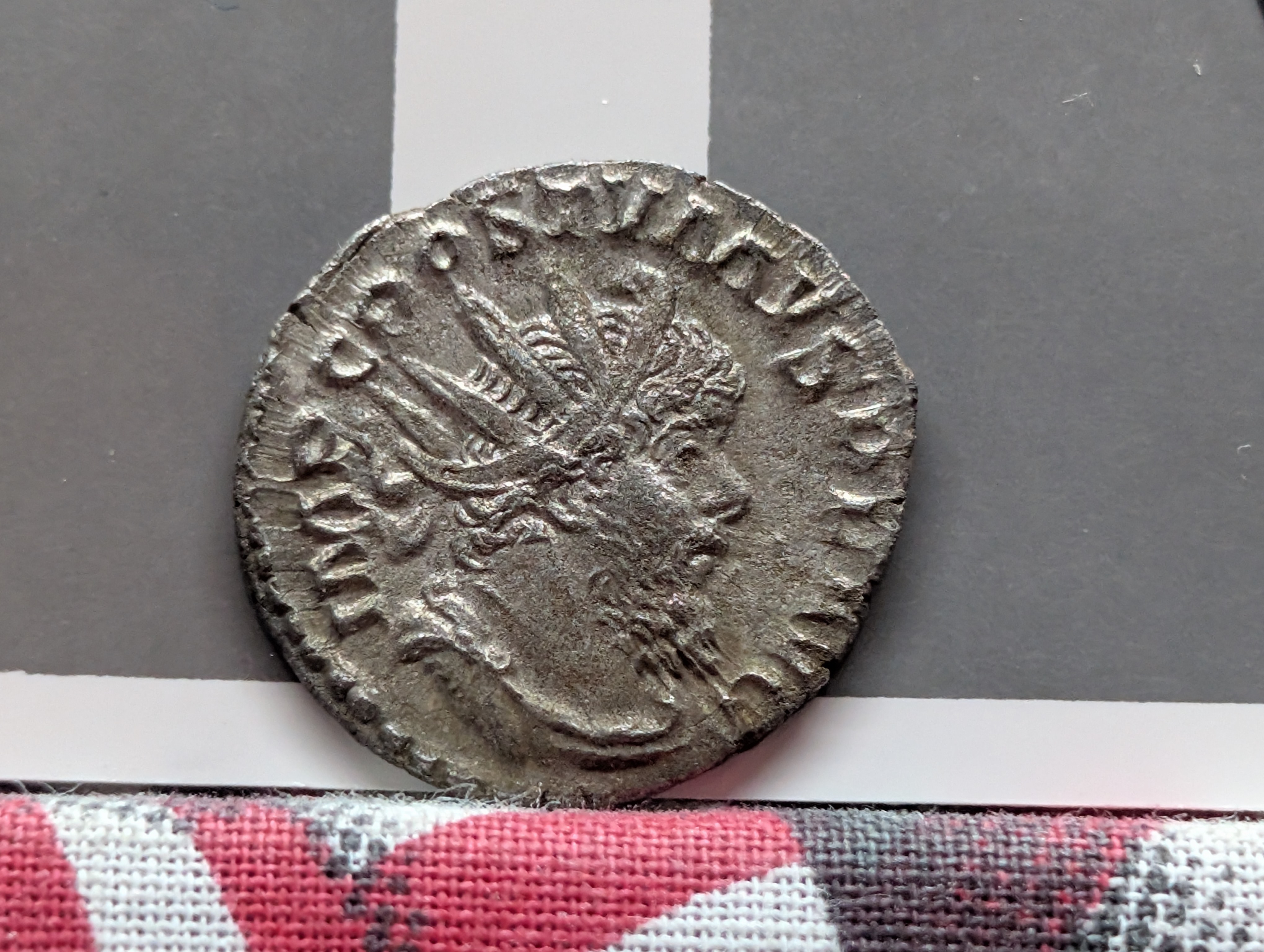 259-268 AD Roman Antoninianus Coin - ANACS Photograde