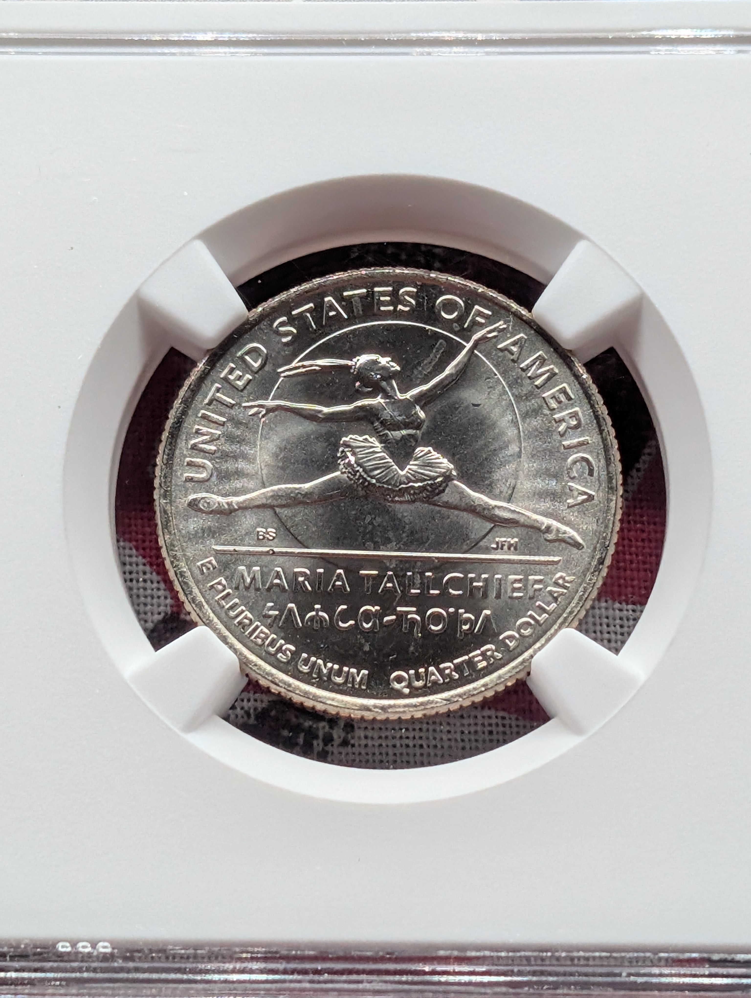 2023-P Maria Tallchief Quarter - NGC MS67