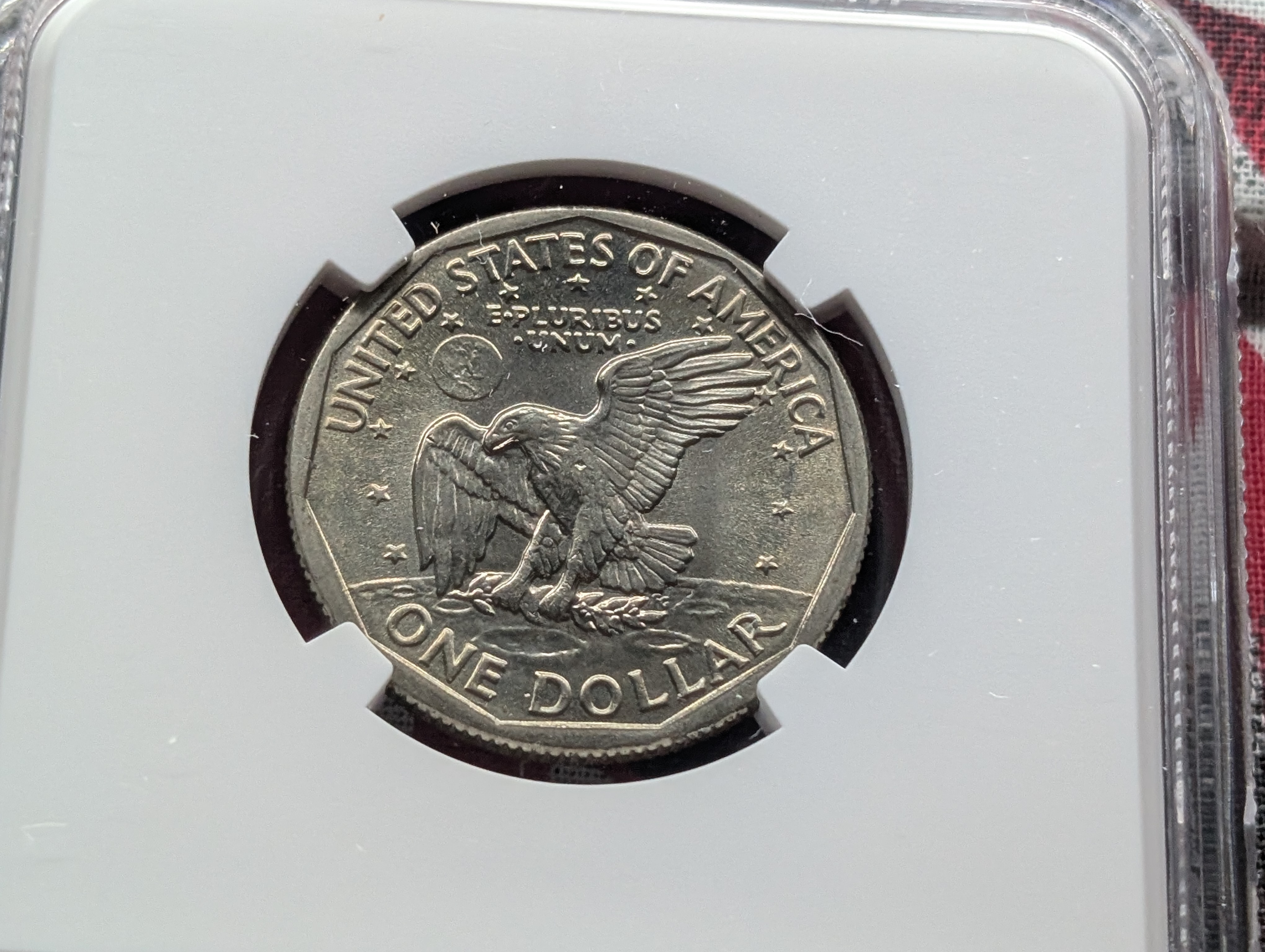 1979-P Narrow Rim Susan B. Anthony Dollar - NGC MS66