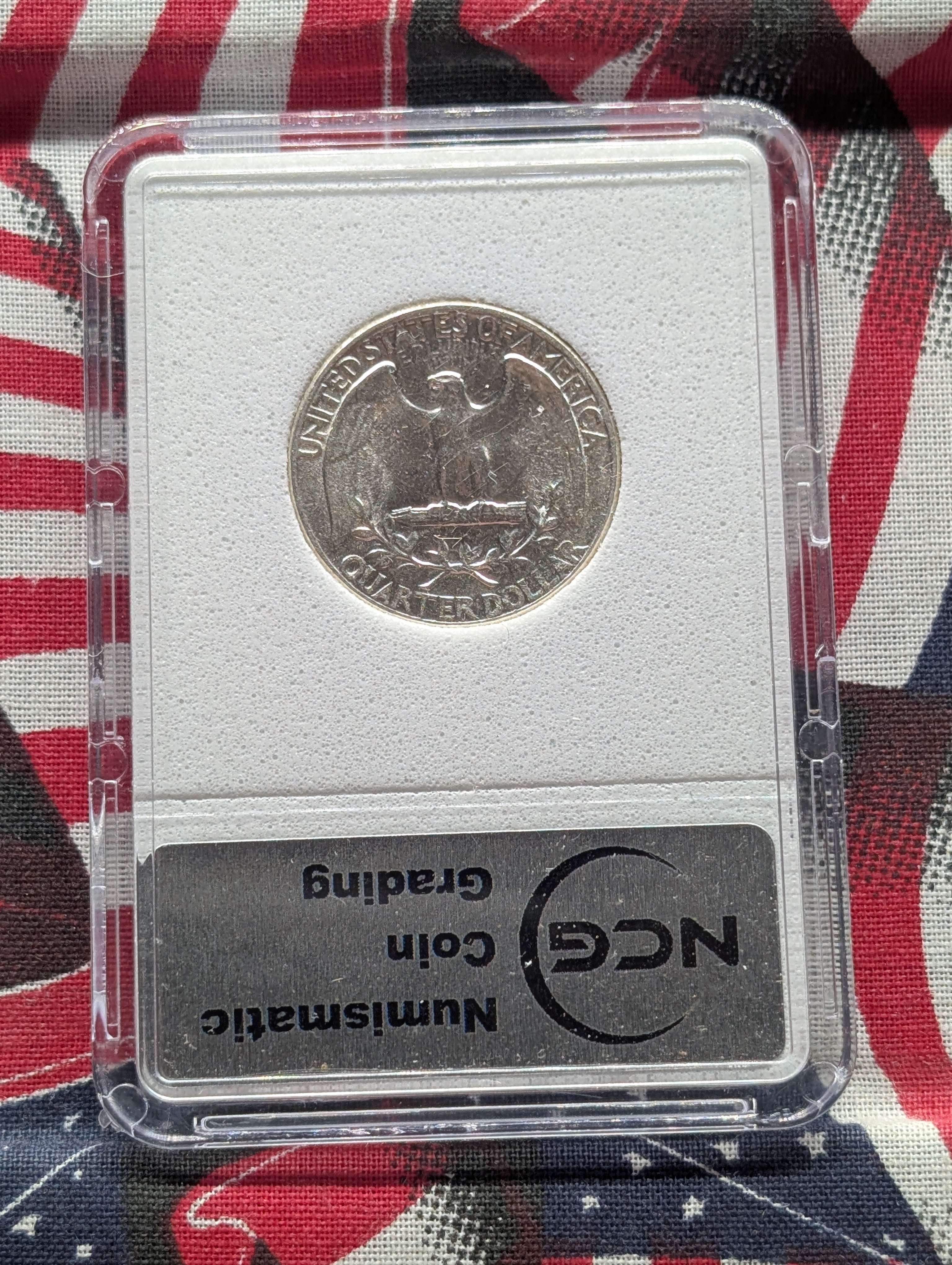 1951-P Washington 90% Silver Quarter - NCG MS68