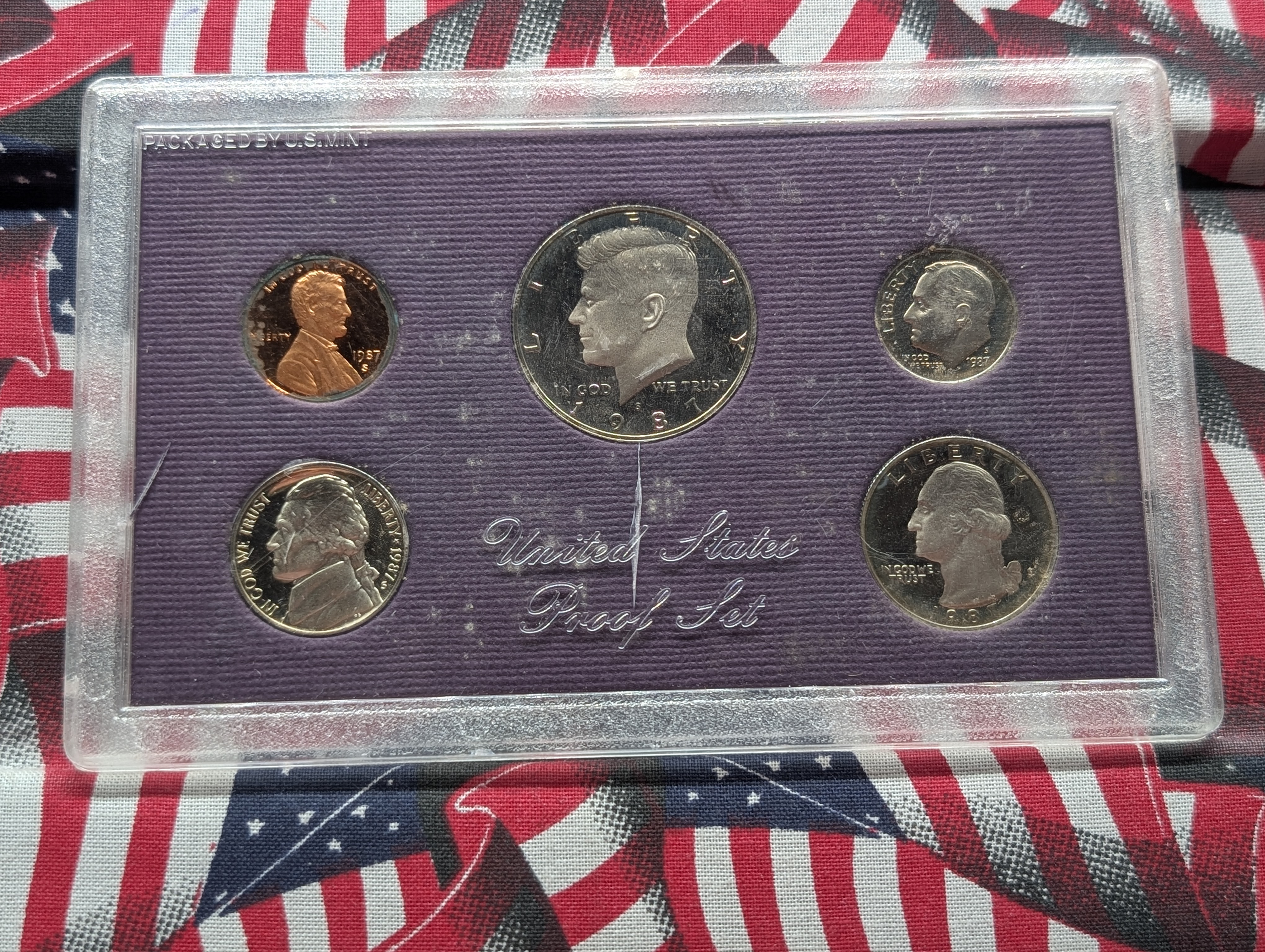 1987-S U.S. Mint Proof Set, No Box