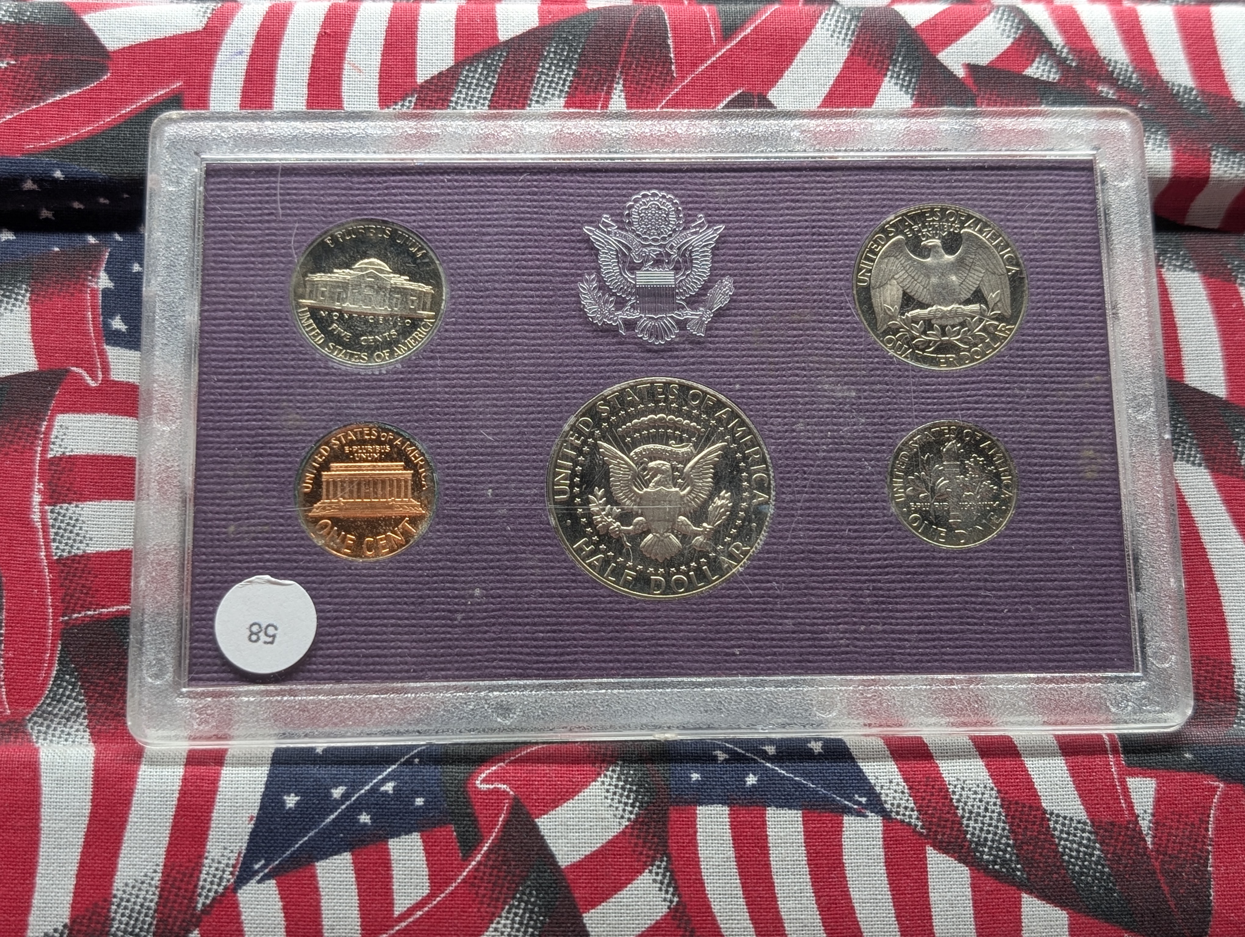 1987-S U.S. Mint Proof Set, No Box