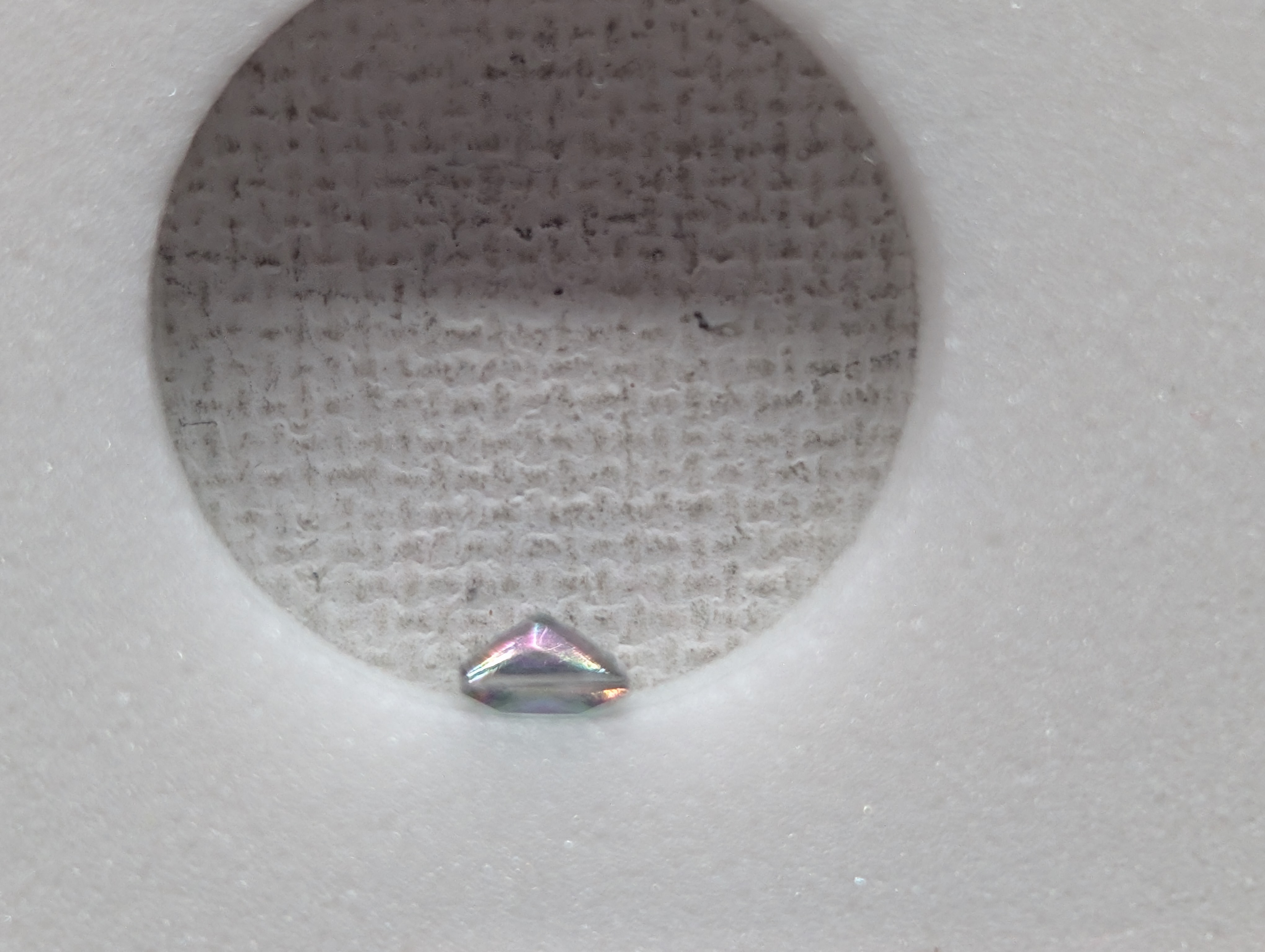 Mystic Topaz Authentic Gemstone - Slabbed By International Numismatic Bureau