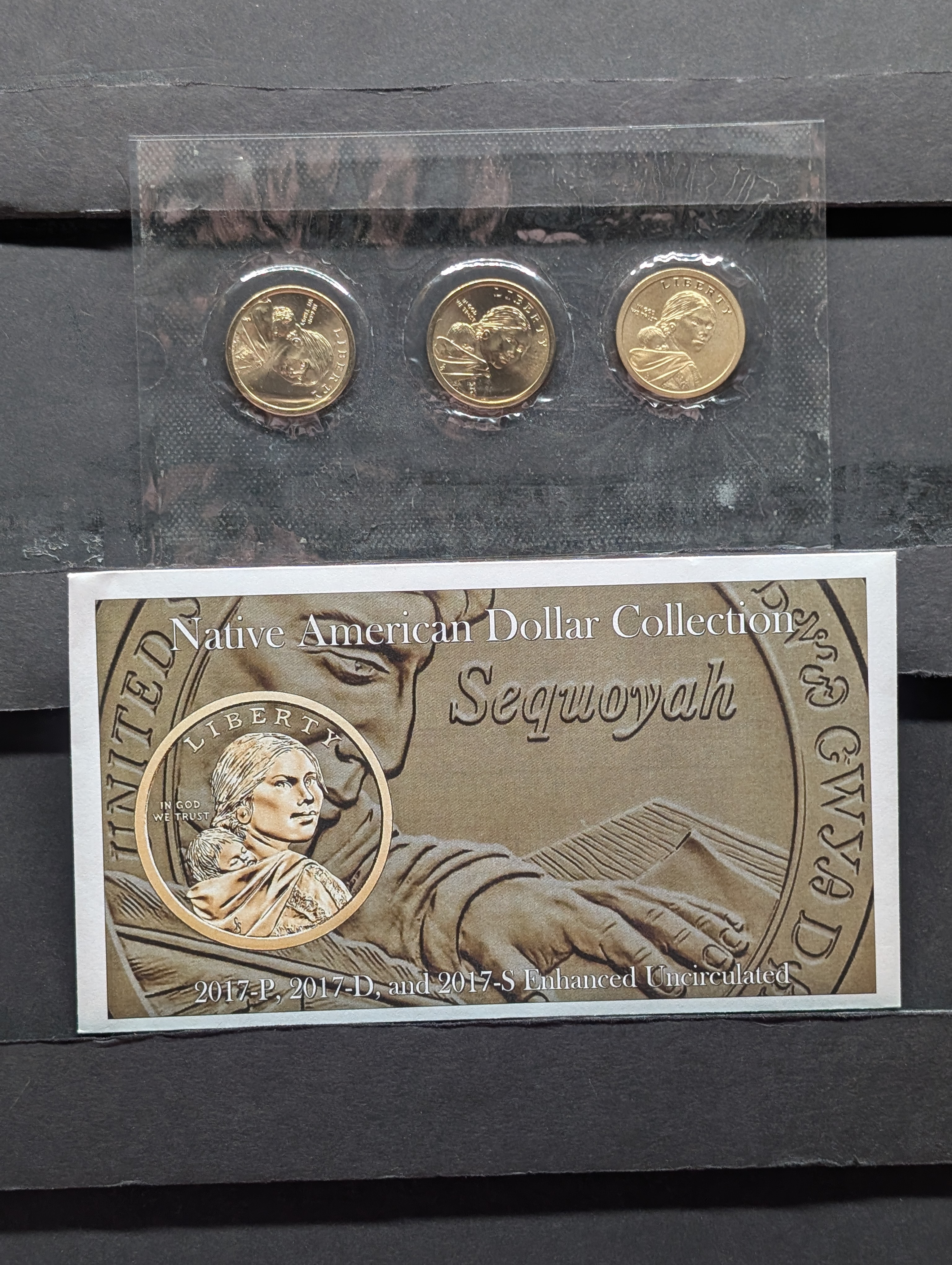 2017-P, D, & S Native American Dollar Collection
