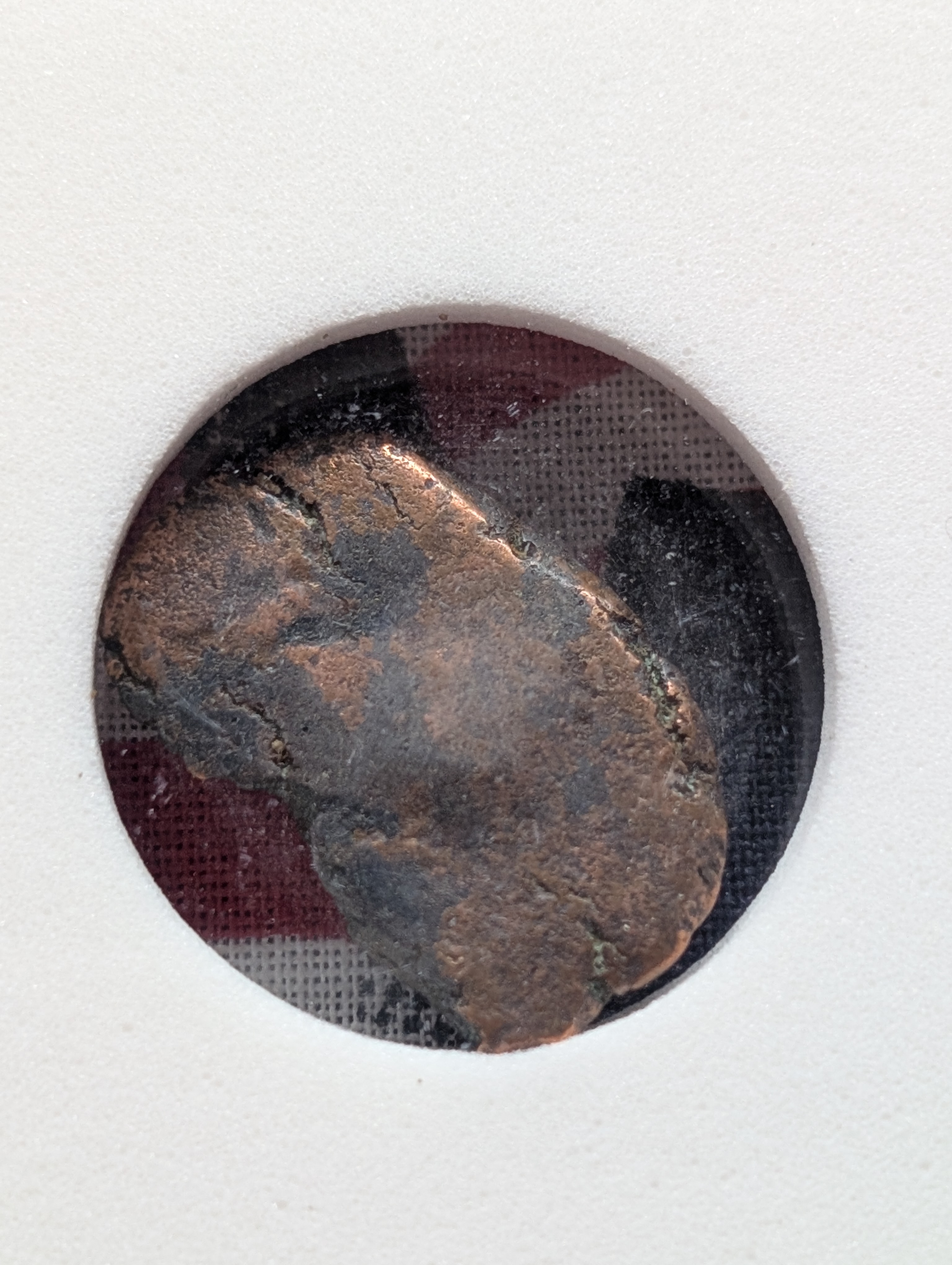 New World Pirate Era Spanish Bronze Nummis c. 1400-1600 AD - Slabbed By International Numismatic Bureau