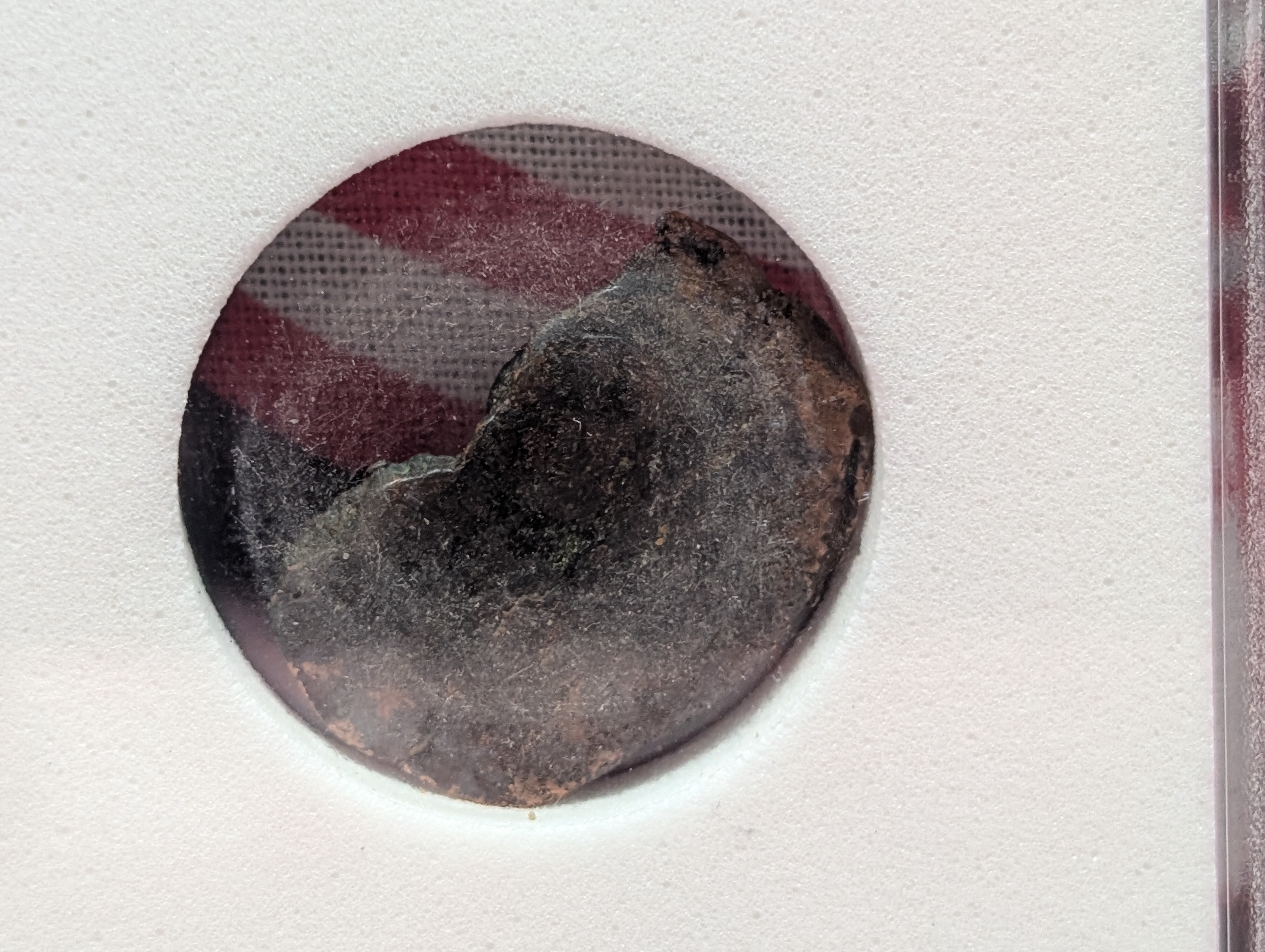 New World Pirate Era Spanish Bronze Nummis c. 1400-1600 AD - Slabbed By International Numismatic Bureau
