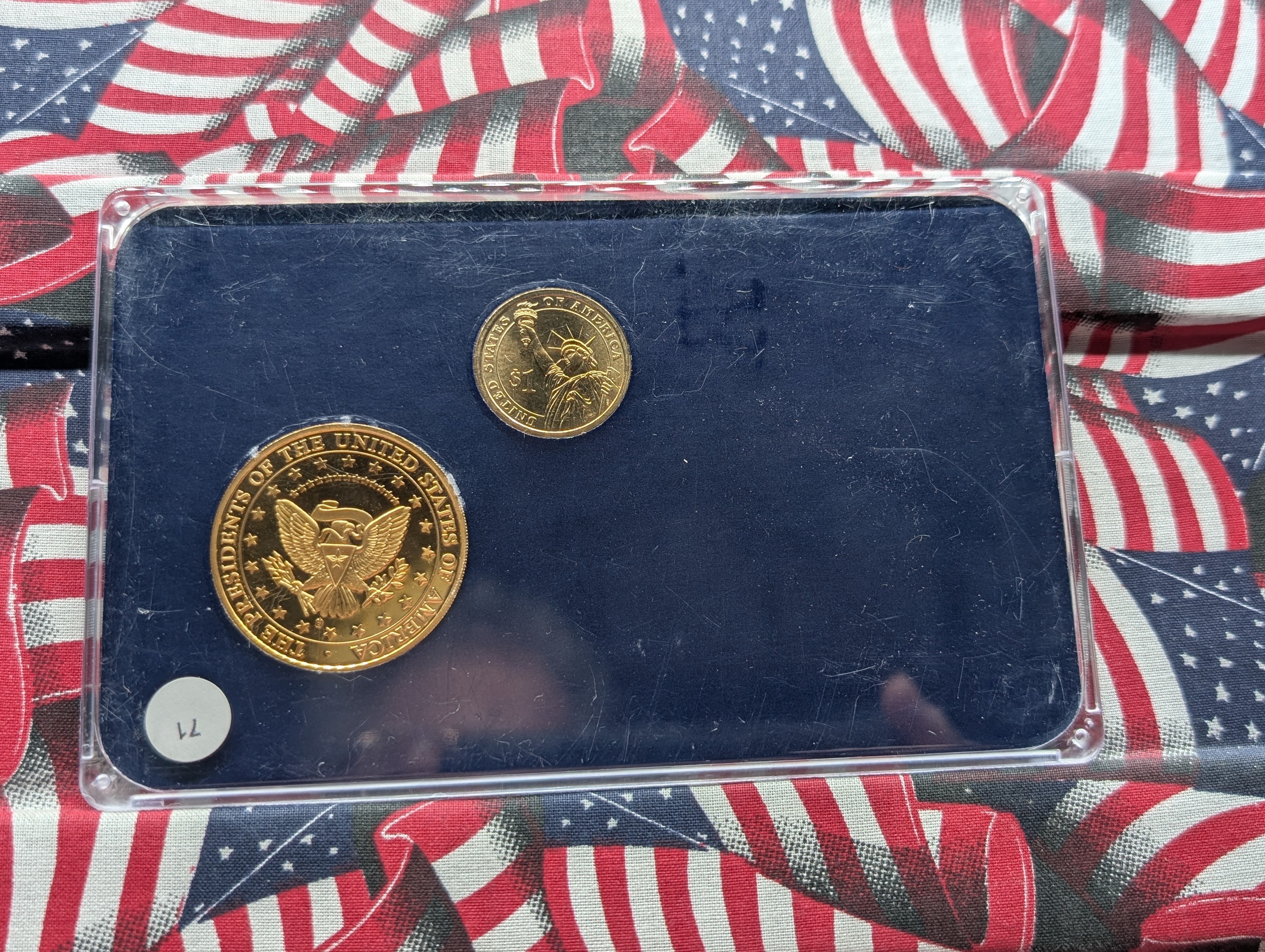 2007 James Madison Presidential Dollar & Medal Proof Set - Limited To 20,000