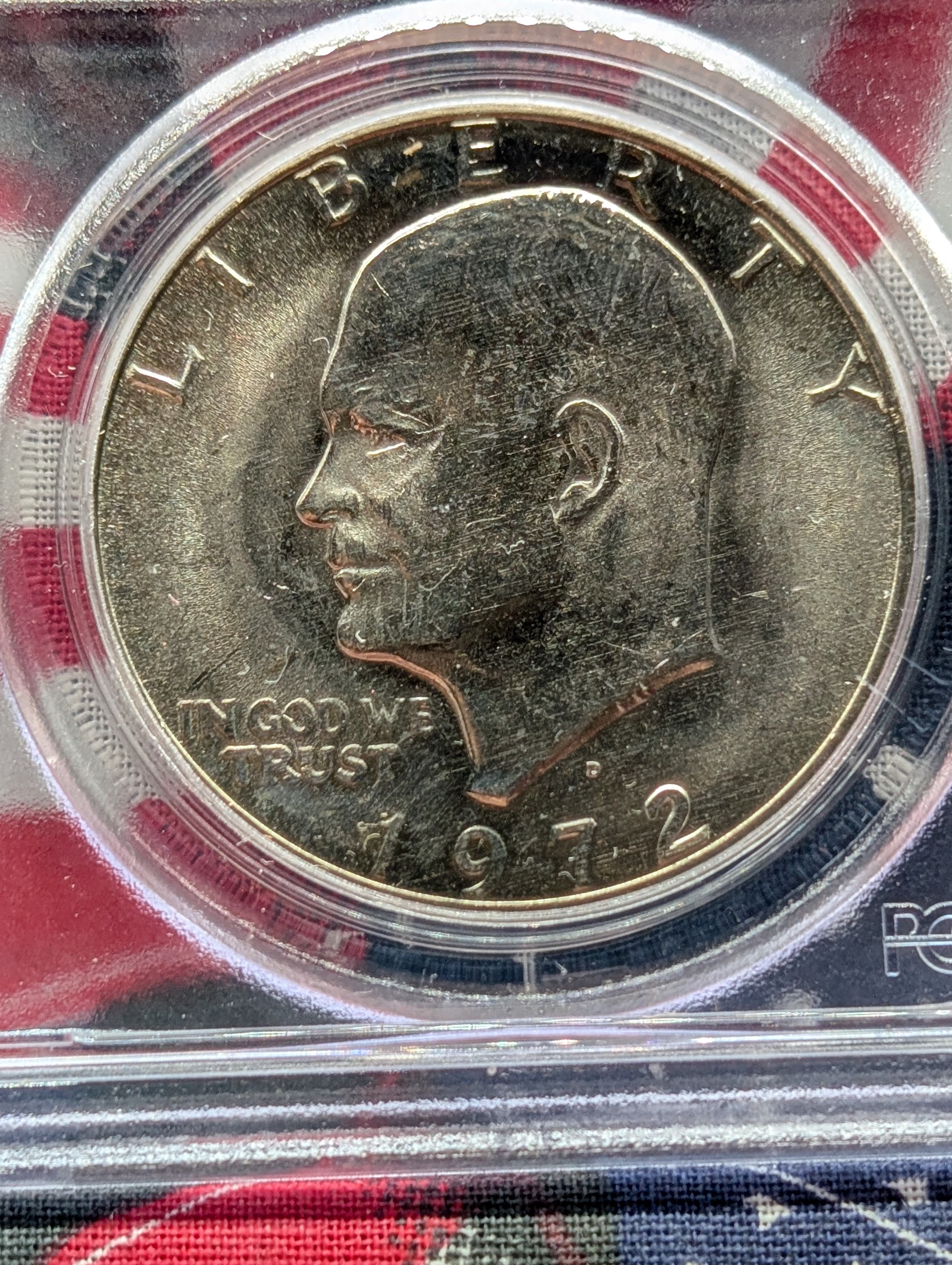 1972-D Eisenhower Dollar - PCGS MS64