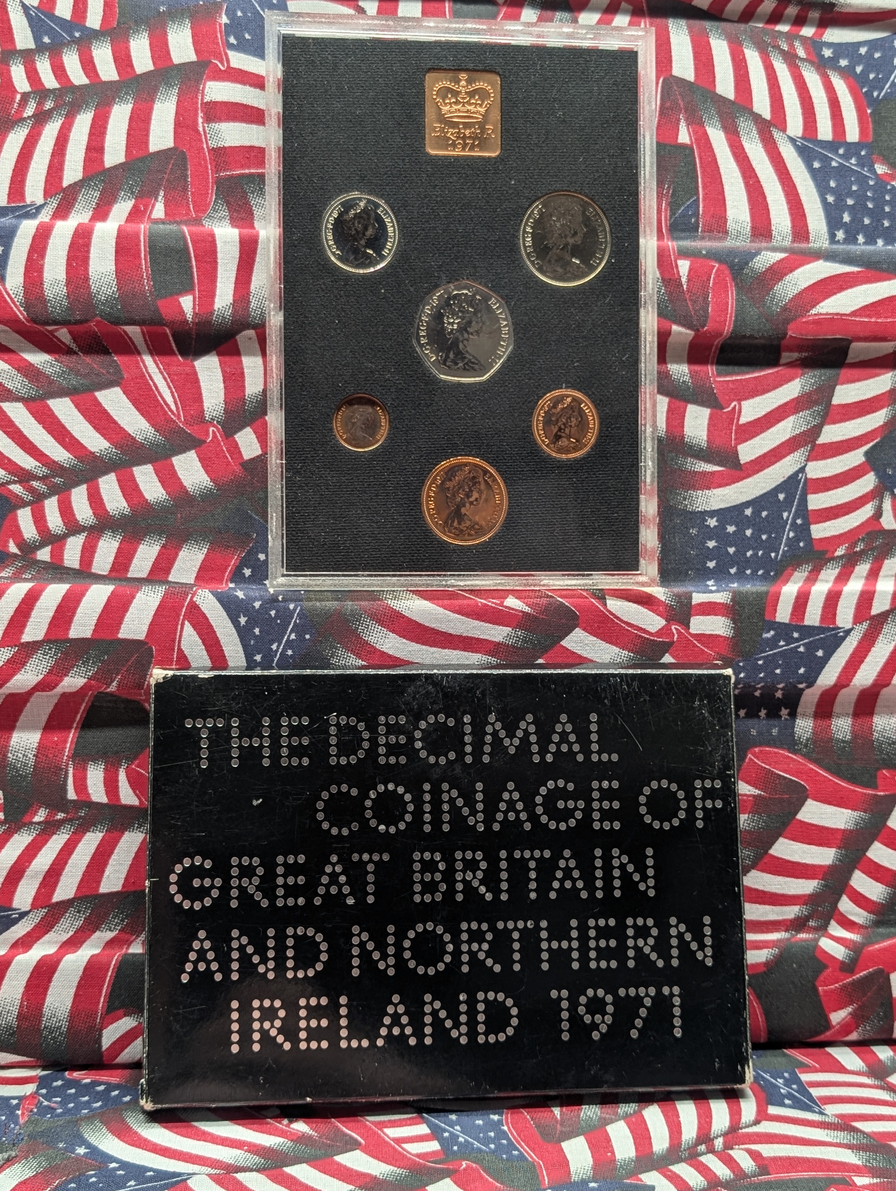 1971 Decimal Coinage of Great Britain & Northern Ireland Collector Set
