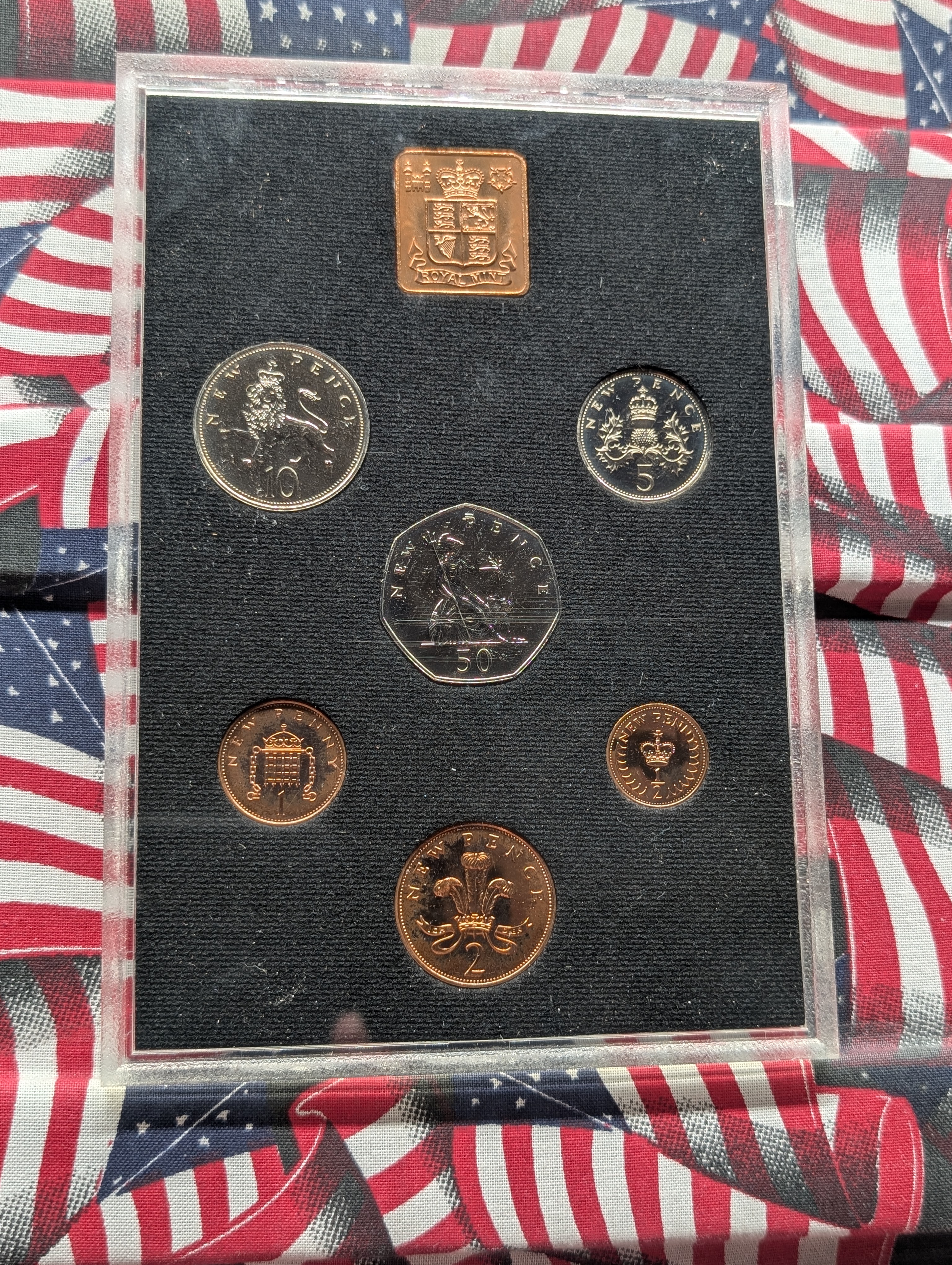 1971 Decimal Coinage of Great Britain & Northern Ireland Collector Set