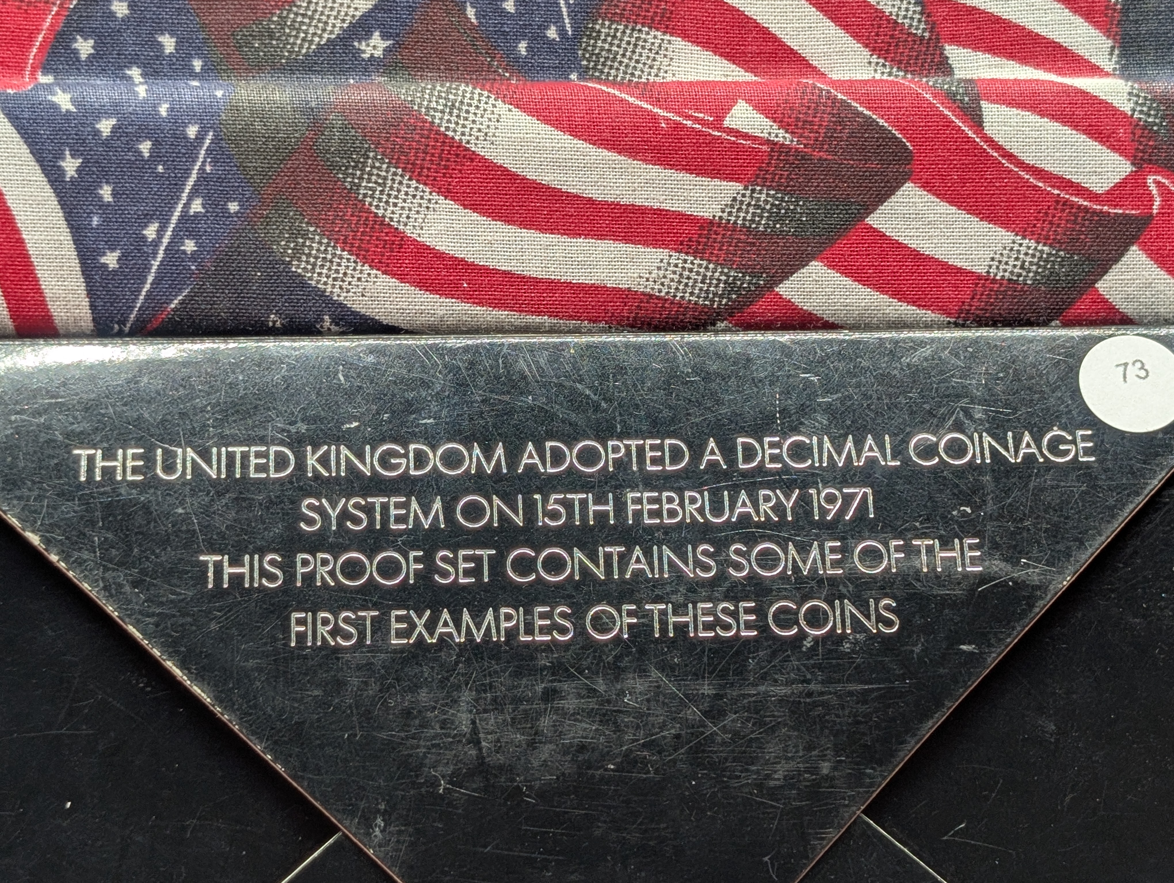 1971 Decimal Coinage of Great Britain & Northern Ireland Collector Set